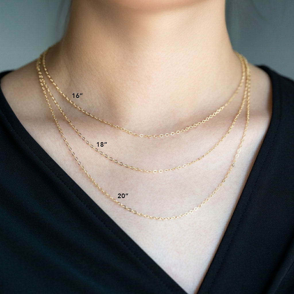 14k gold filled chain