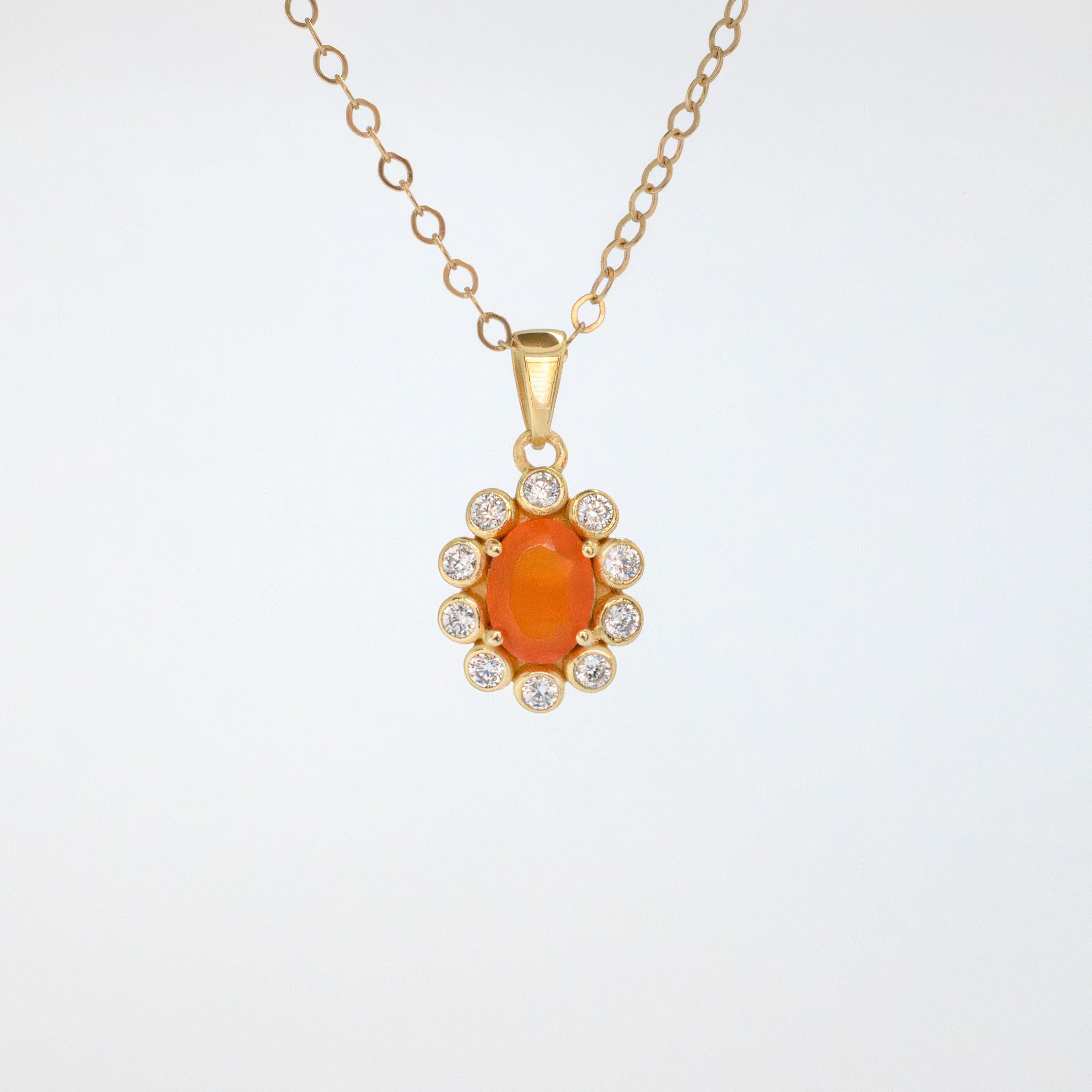 Carnelian Necklace - Blossom