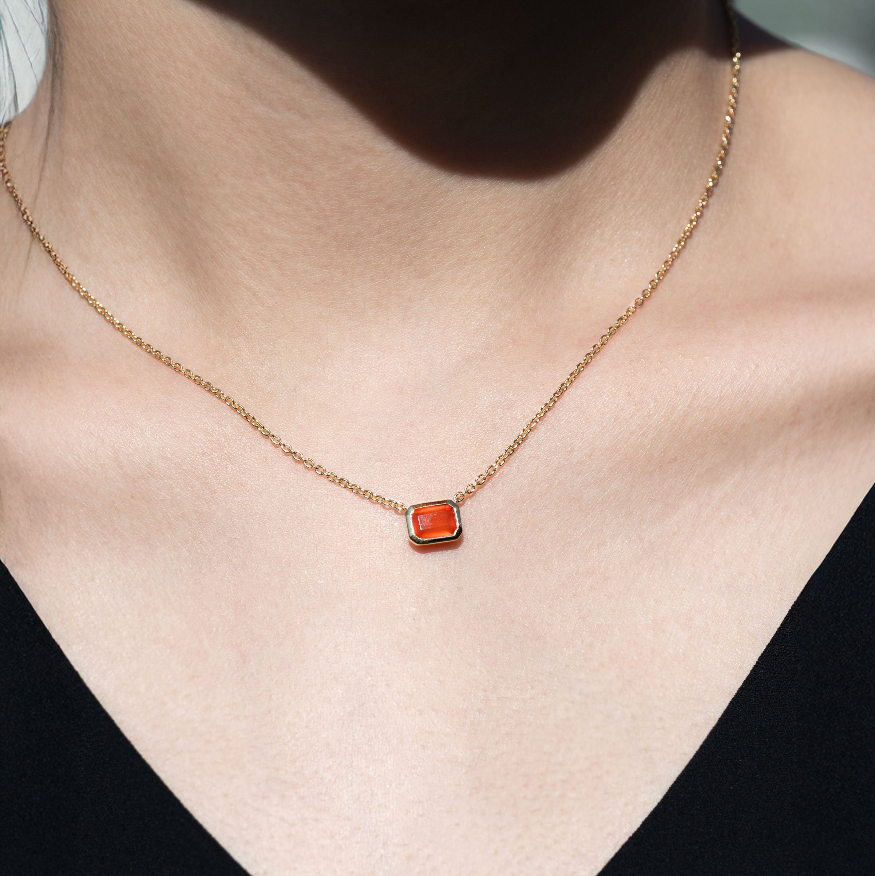 Carnelian Necklace - Structure