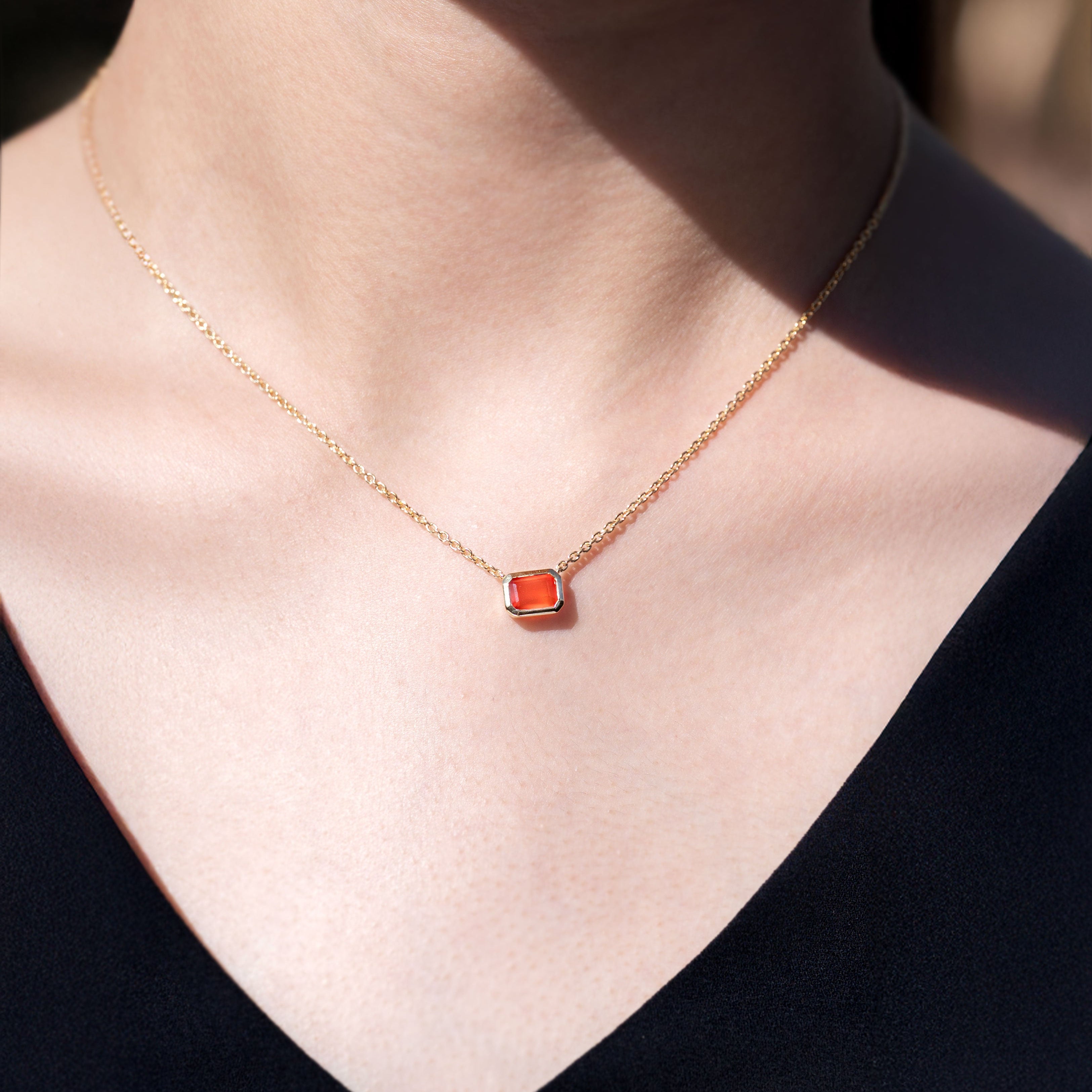 Carnelian Necklace - Structure