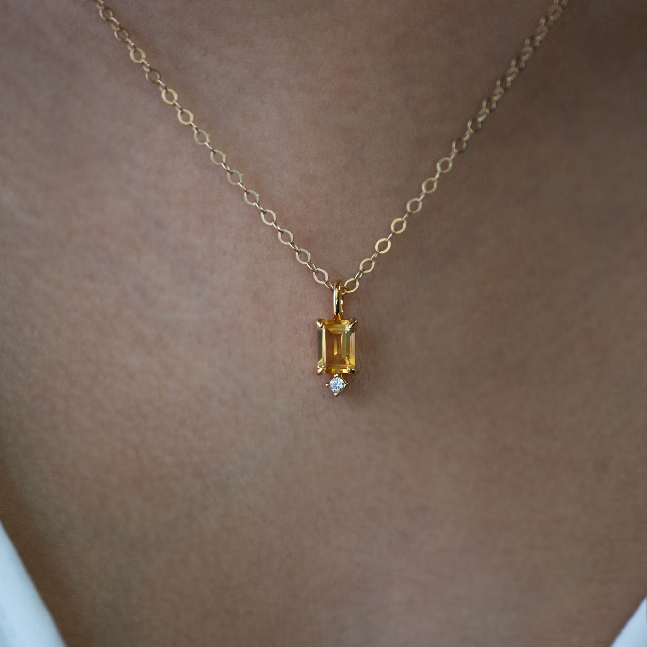 Citrine-Charm-Necklace
