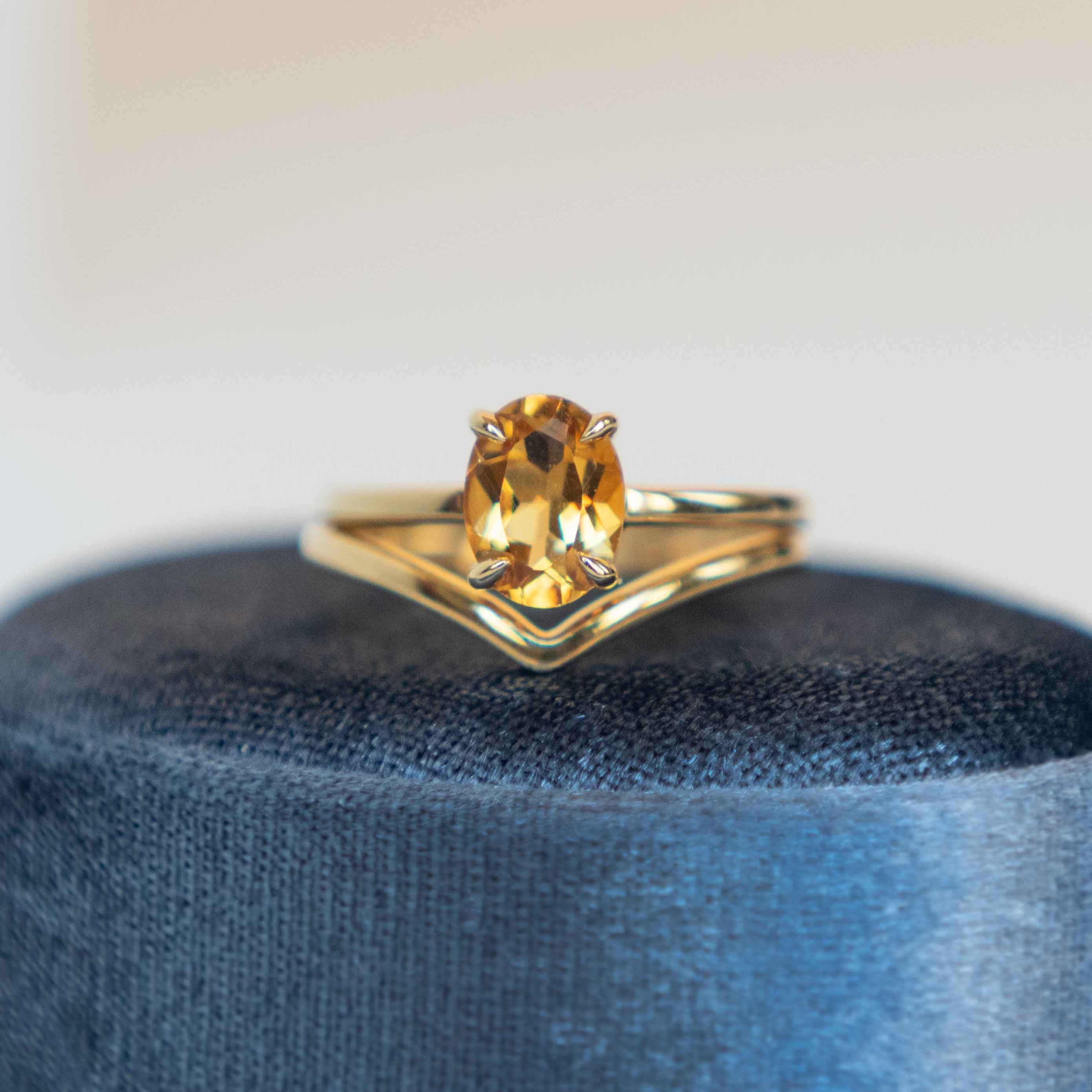Citrine Ring - Signature Oval
