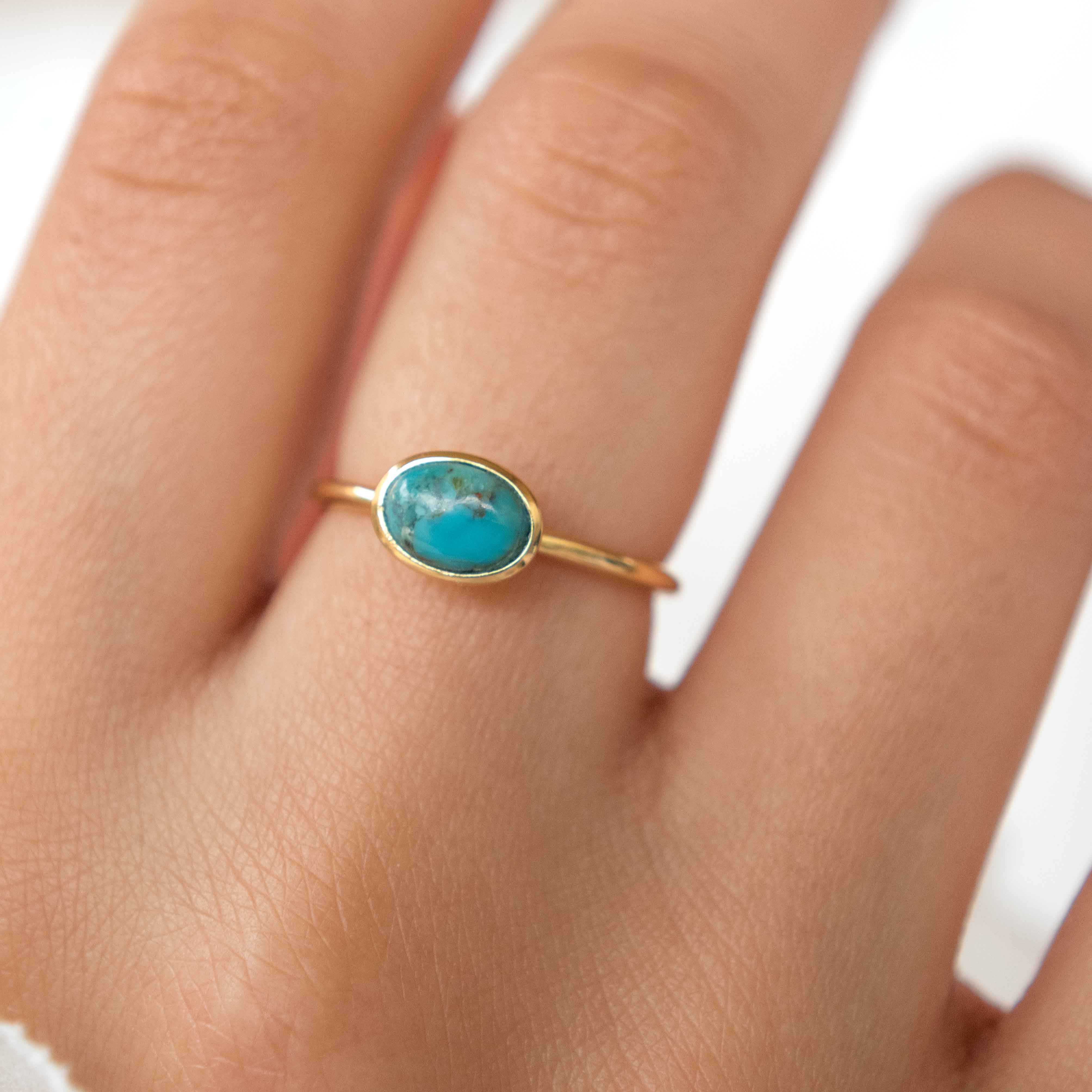 Turquoise Ring - Buttercup