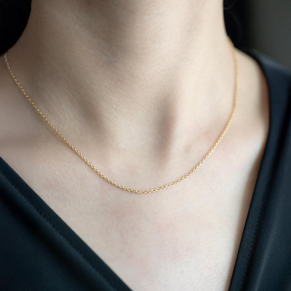 Adjustable Cable Chain - Silver, Gold and Rose Gold Vermeil