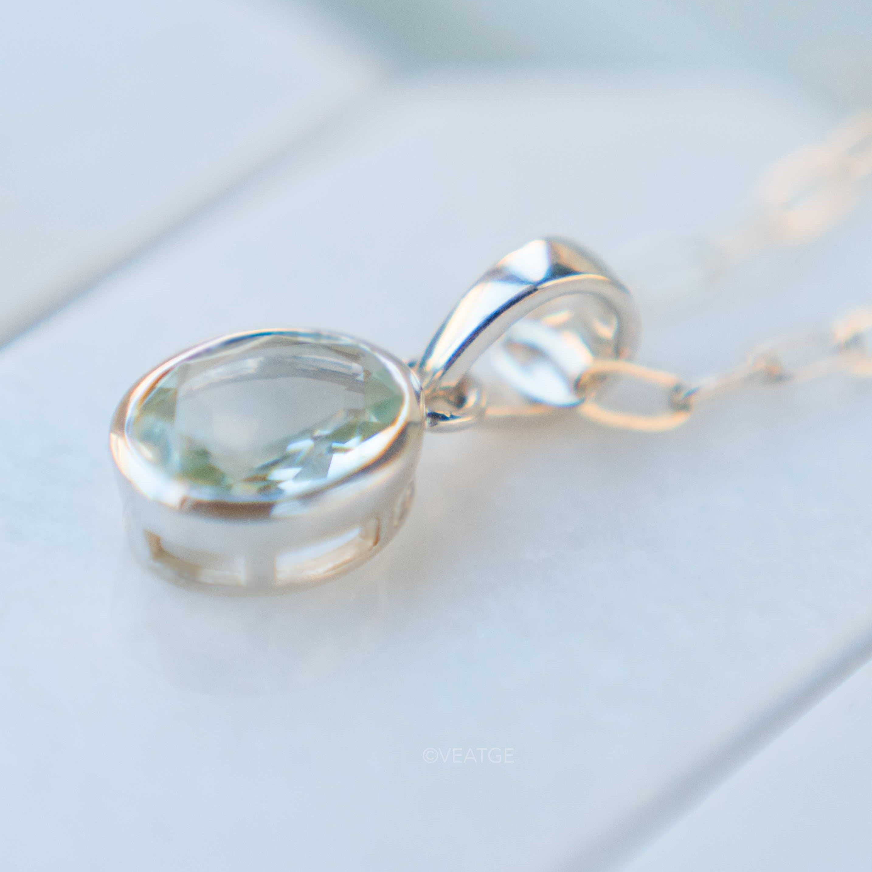 Green Amethyst Necklace