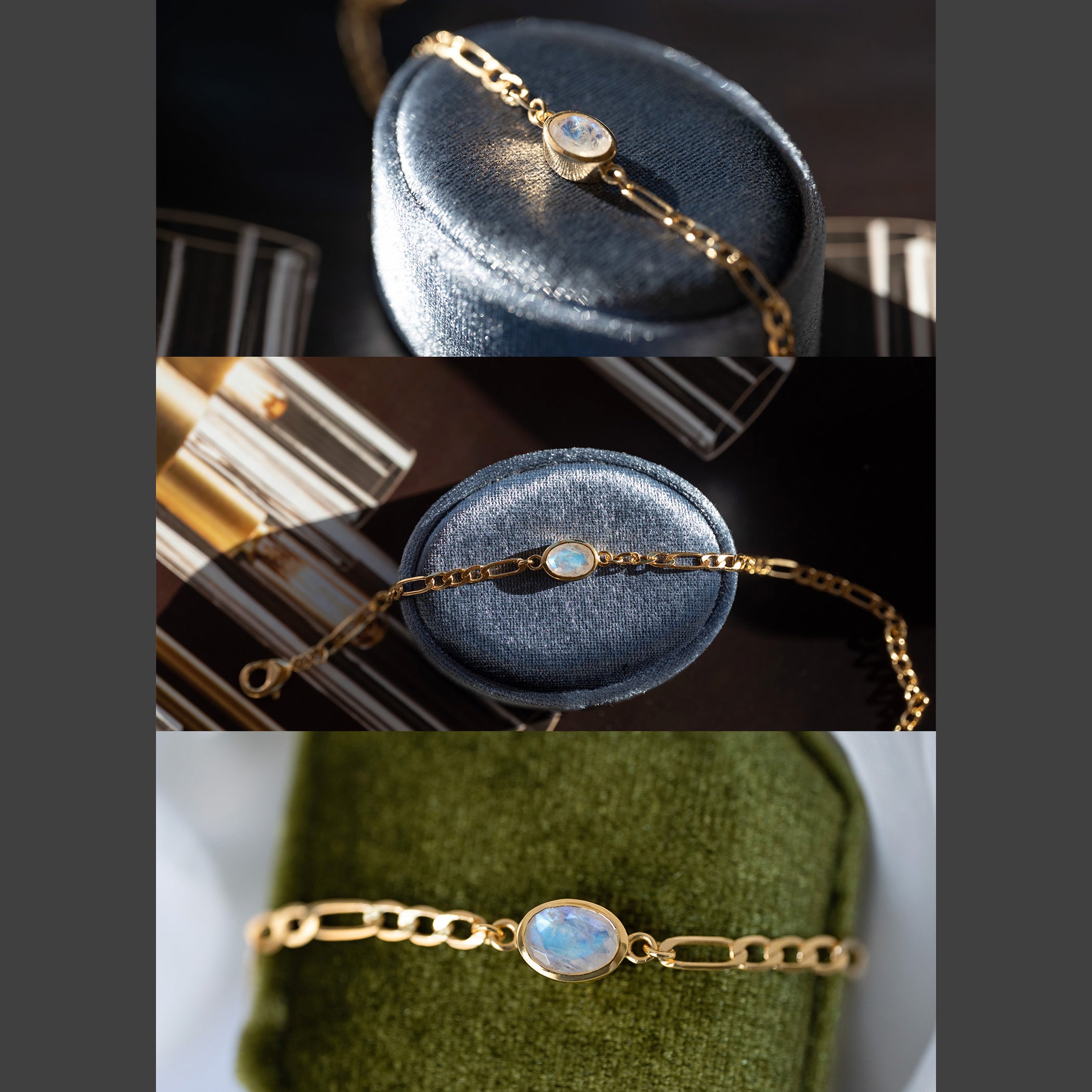 Moonstone Signature Oval Bracelet