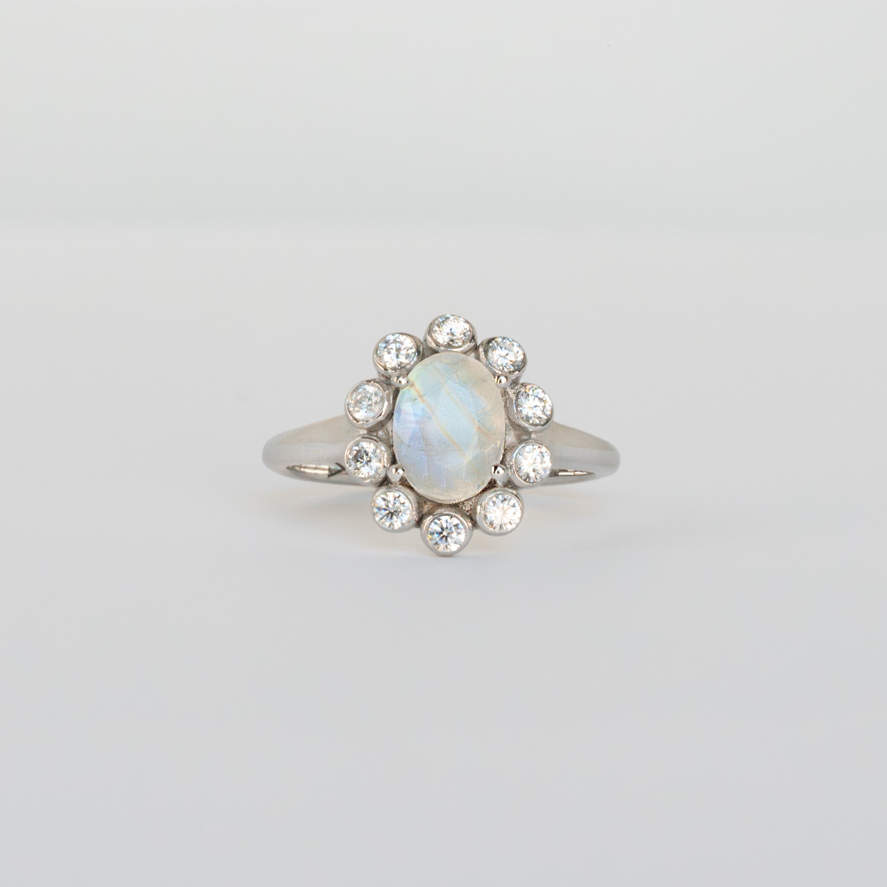 Moonstone Ring - Blossom