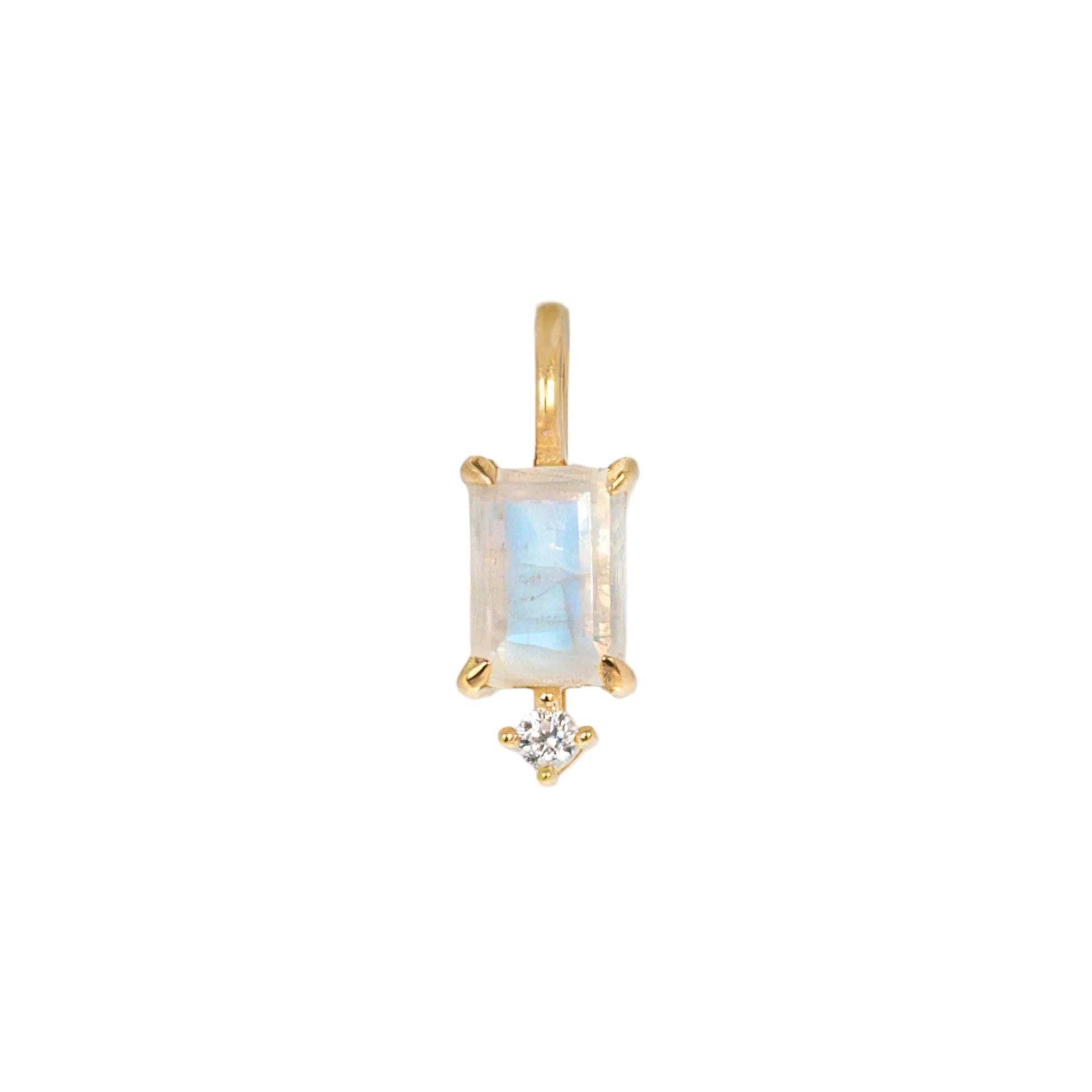 Moonstone Charm Pendant