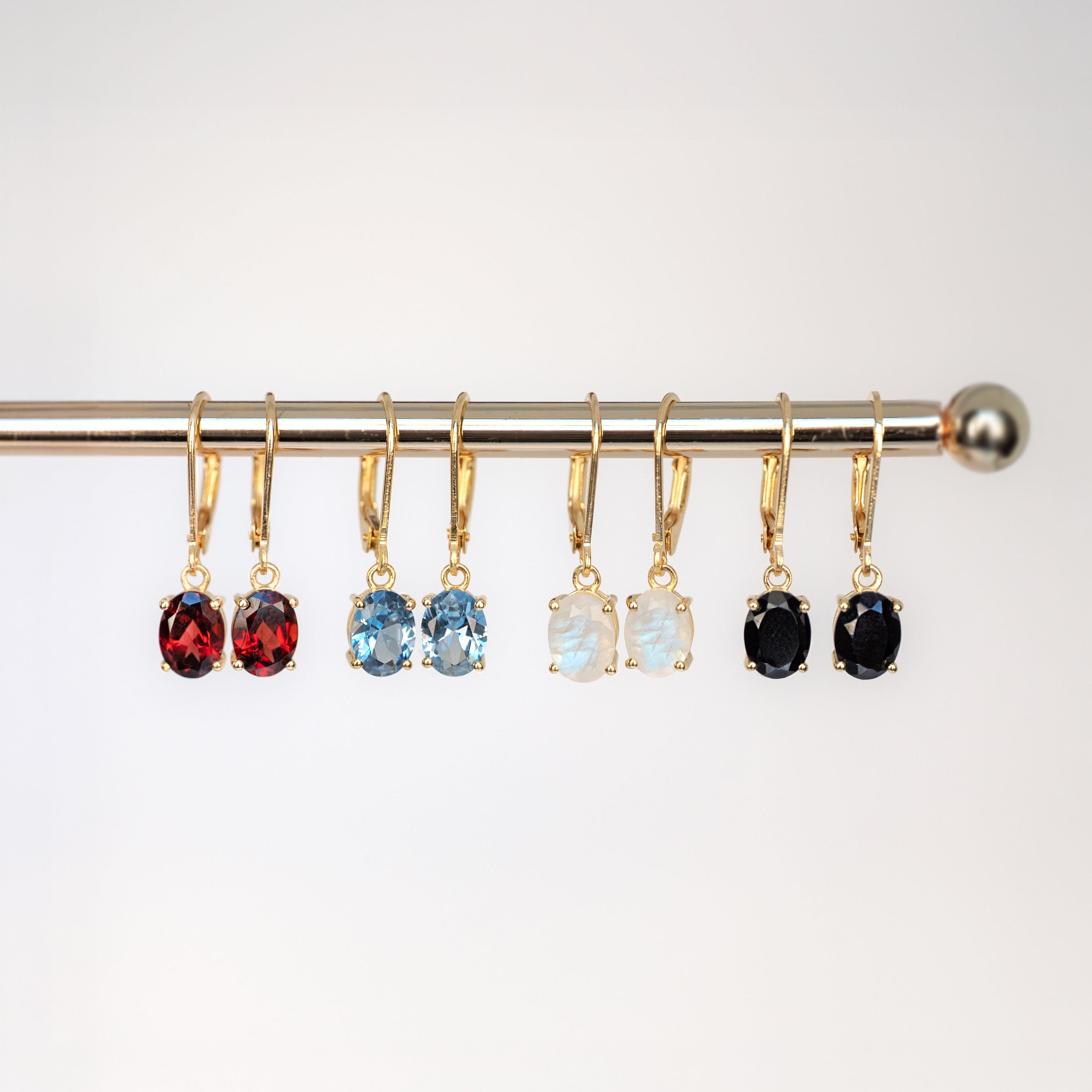 Moonstone Dangle Earrings