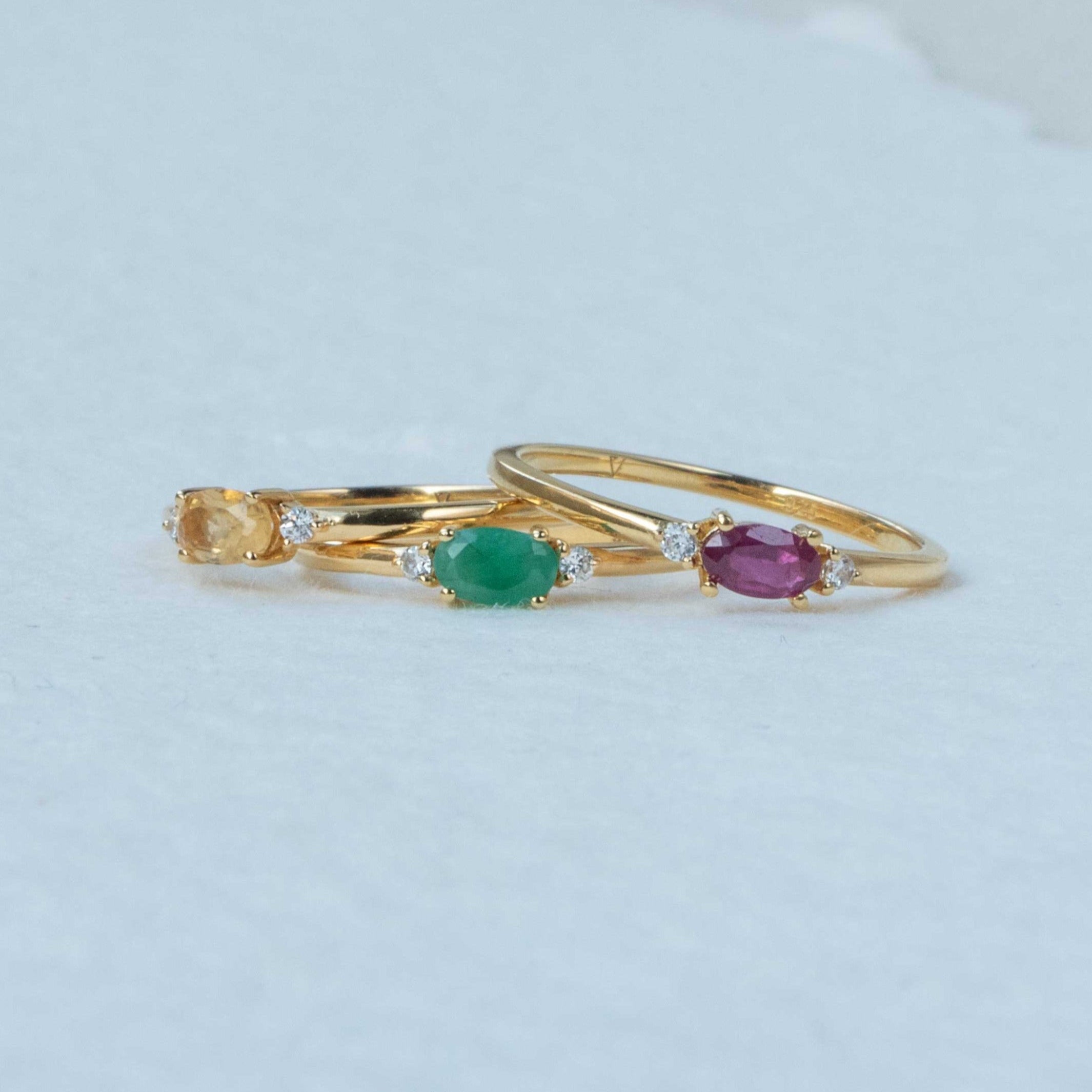 birthstone stacking ring best gifts for mom Christmas Holiday