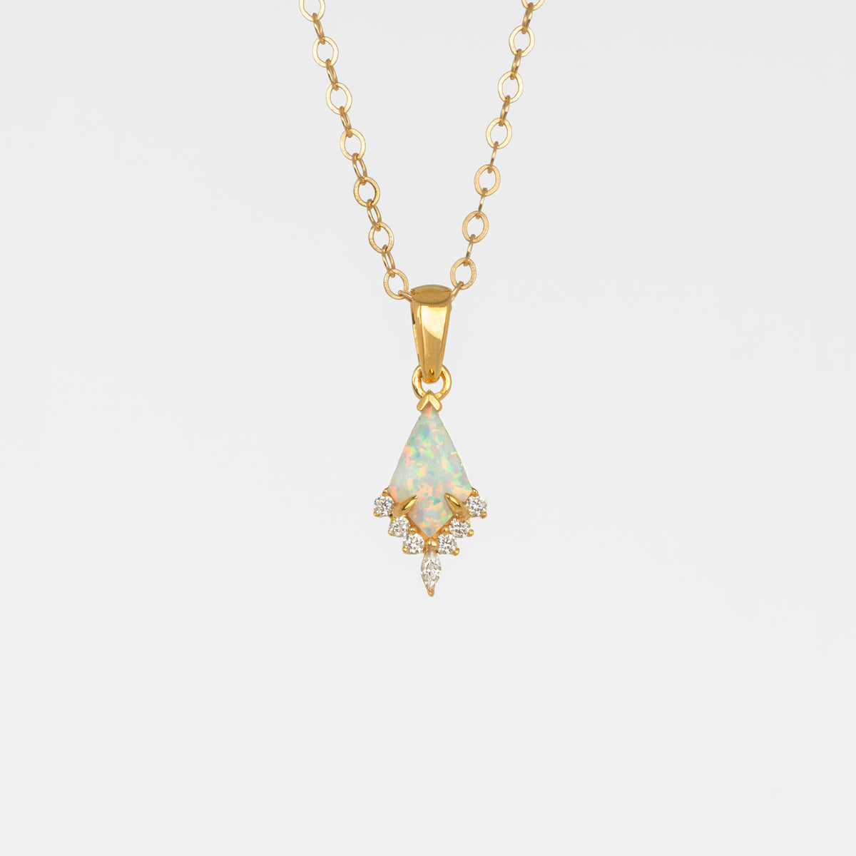 Opal Kite Necklace