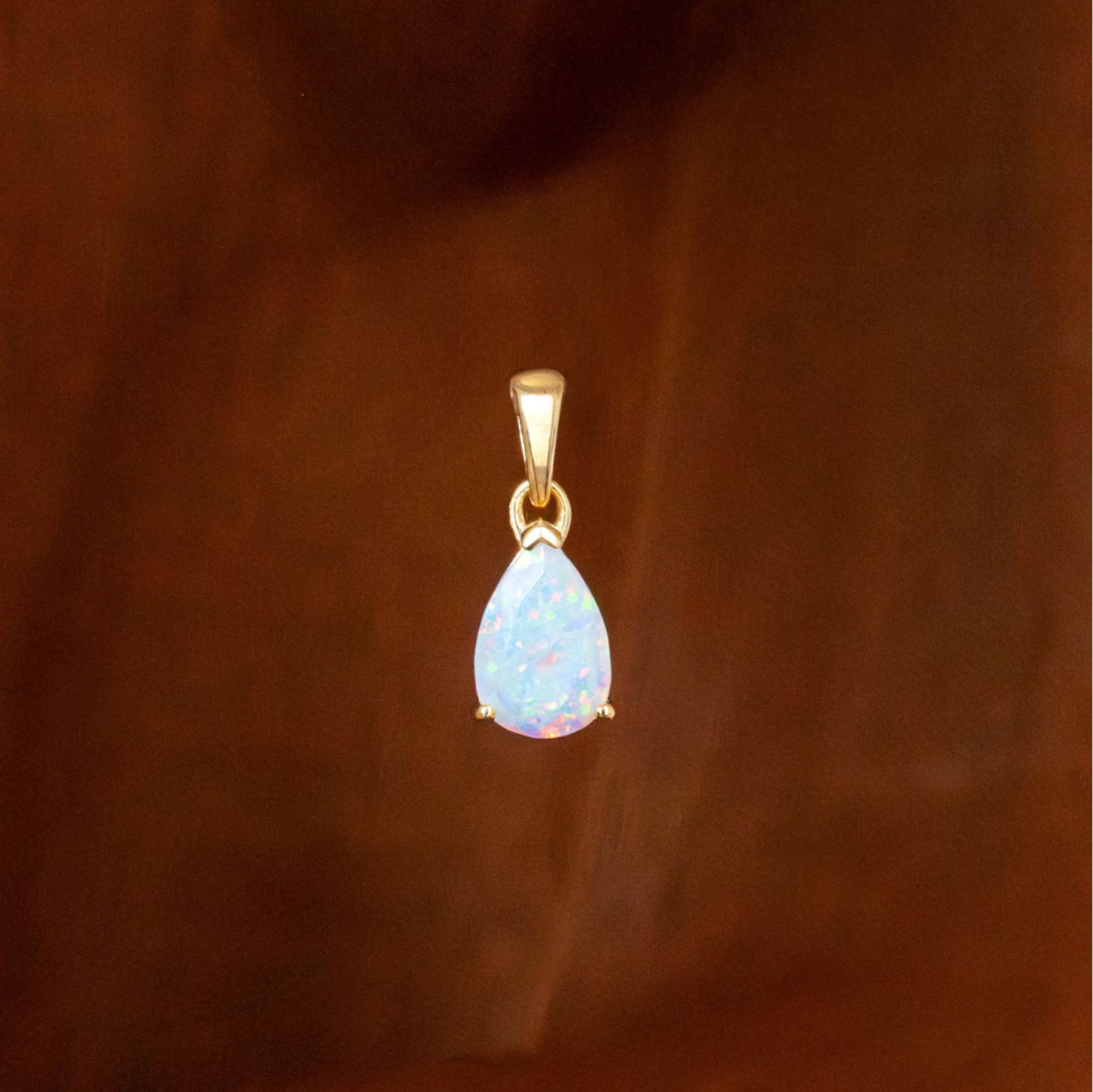 Pear Opal Pendant