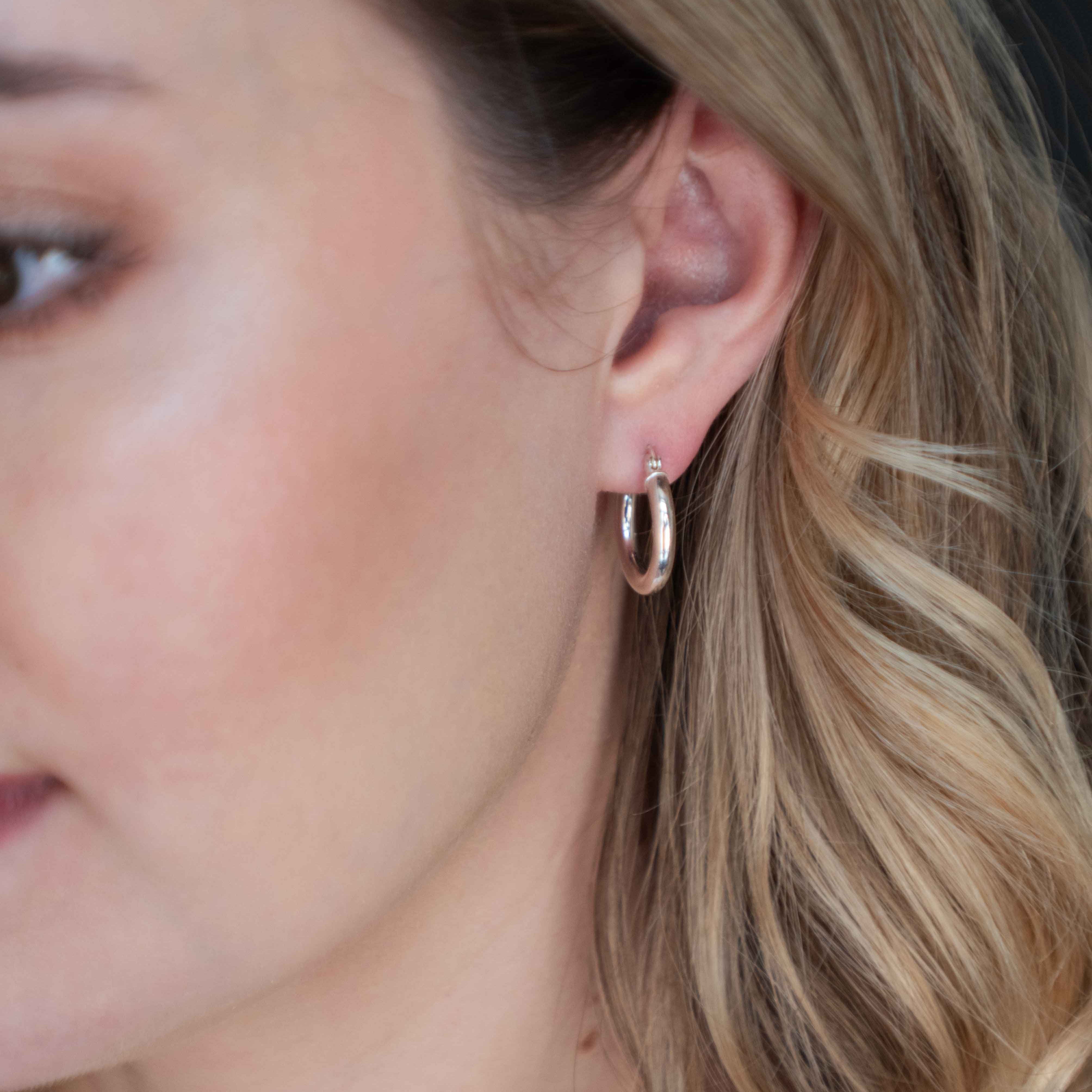 Petit Hoops - Silver