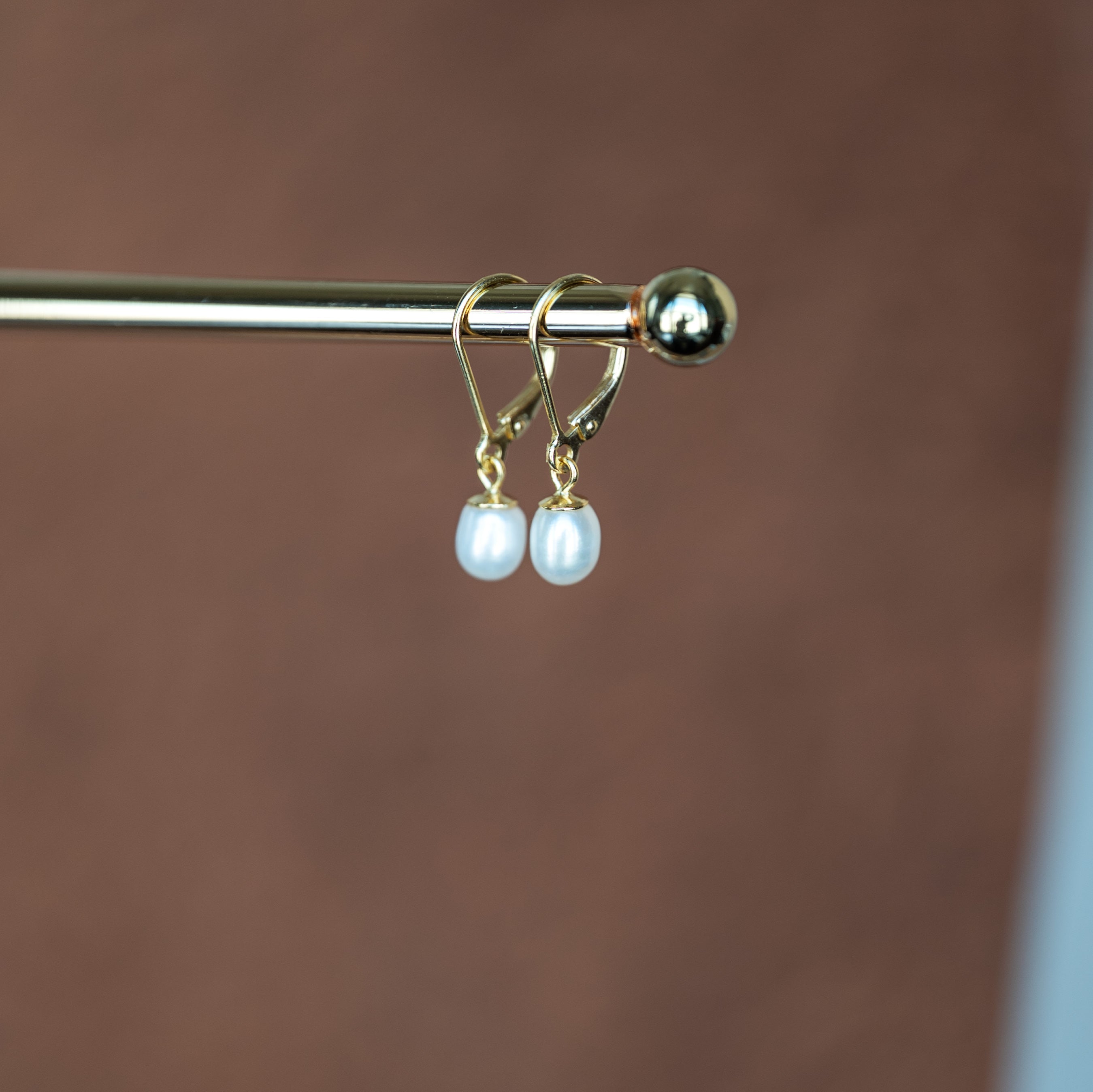 Pearl Teardrop Earrings