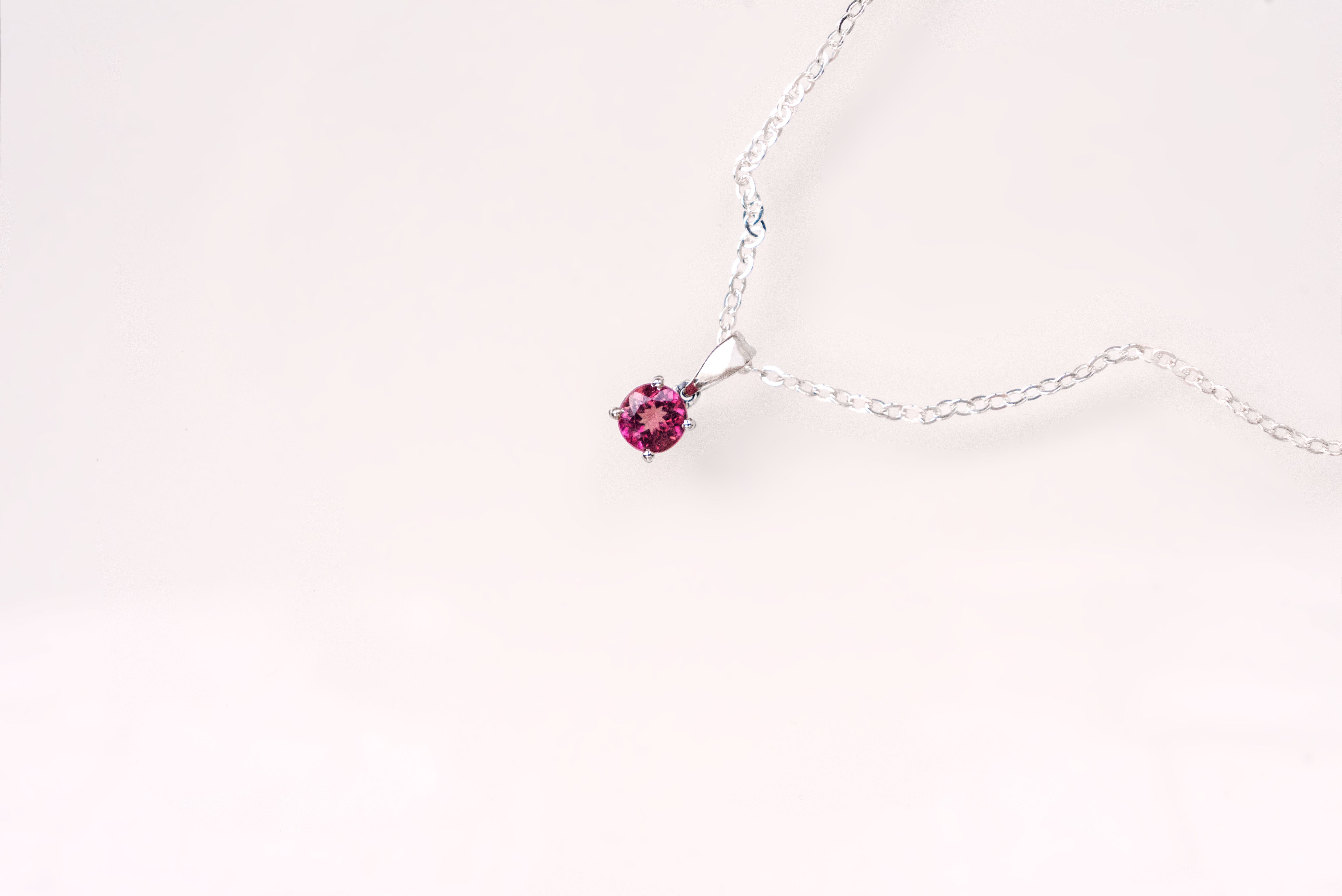 Pink Topaz Pendant