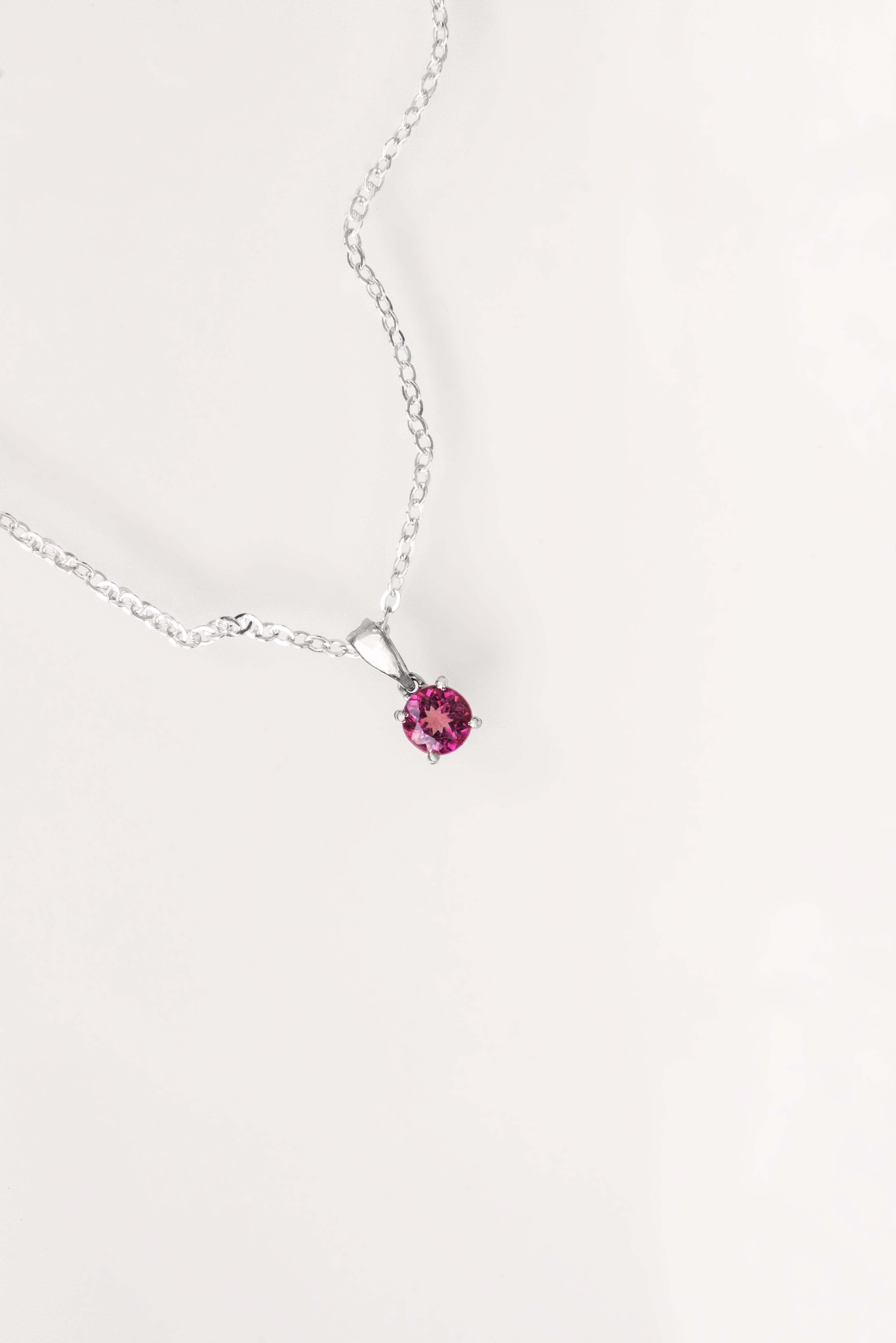 Pink Topaz Pendant