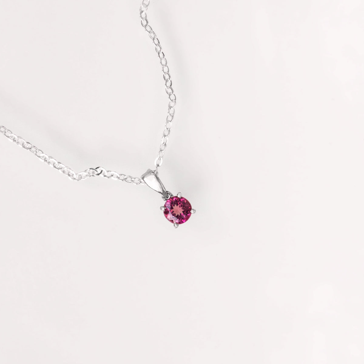 Pink Topaz Pendant