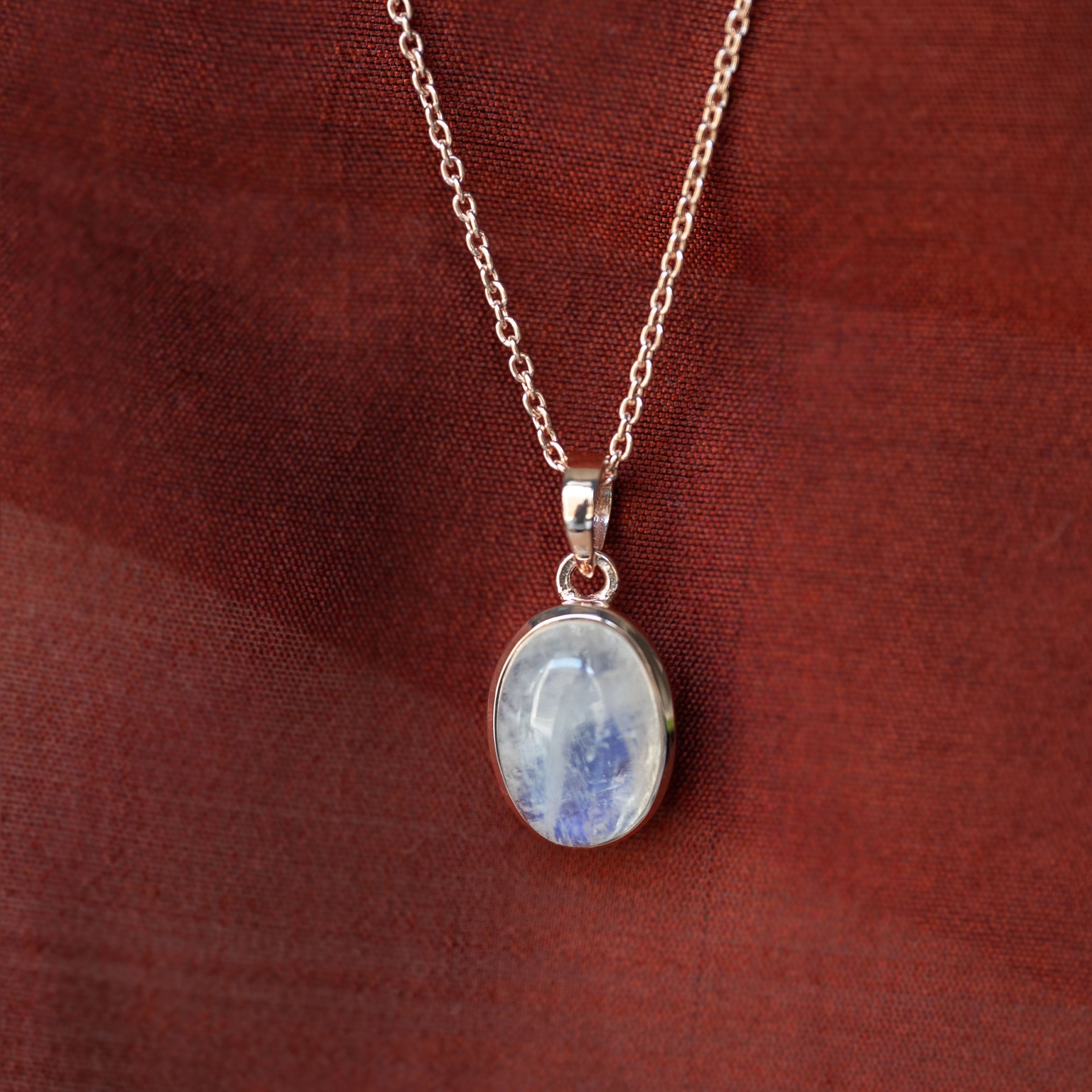 Moonstone Gold Necklace