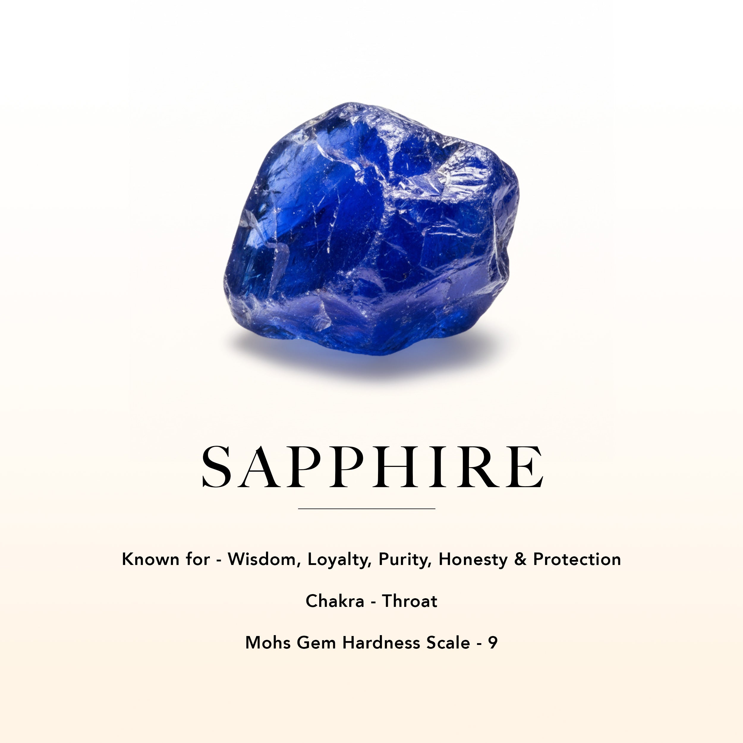 Sapphire Necklace - Blossom