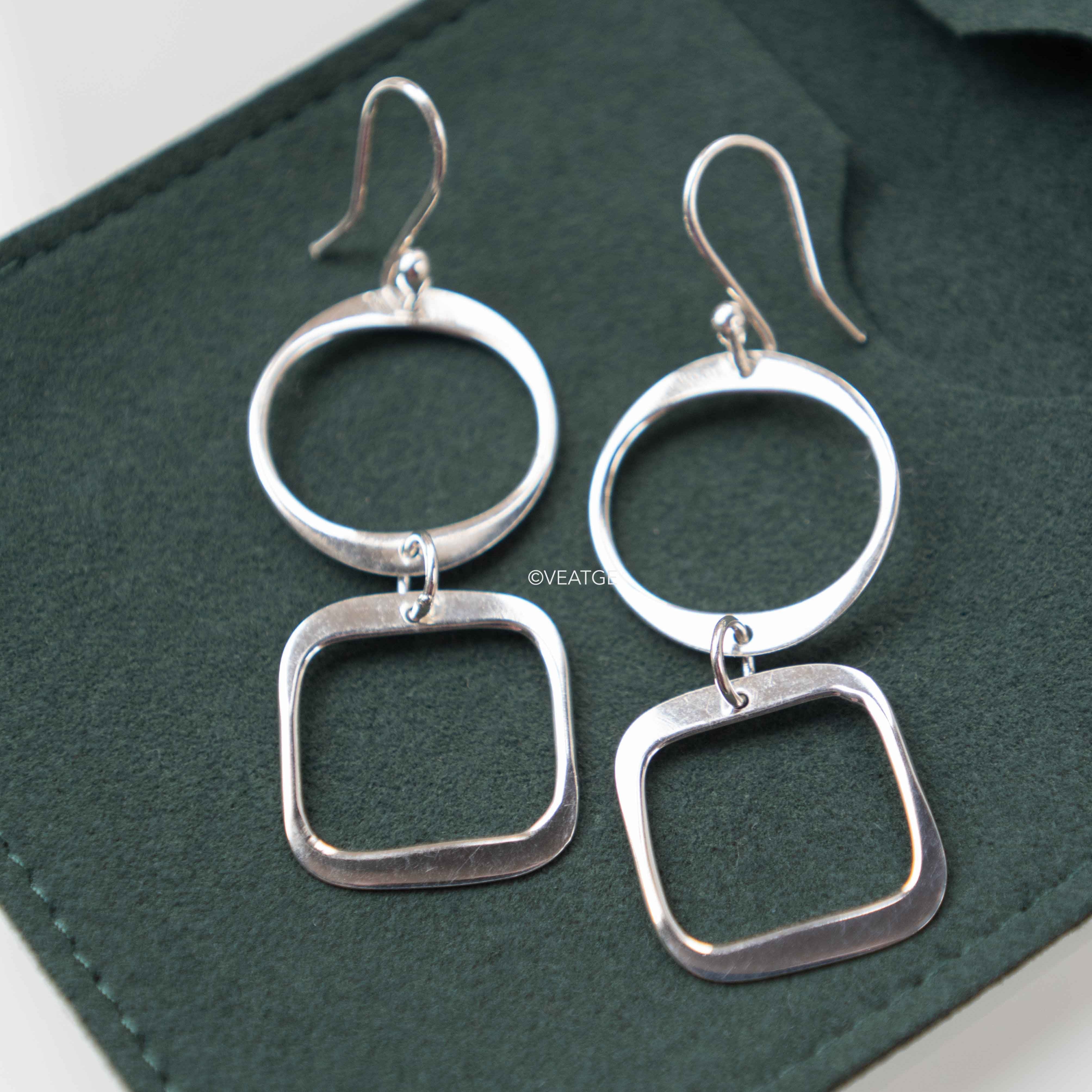 Geometric Statement Earrings