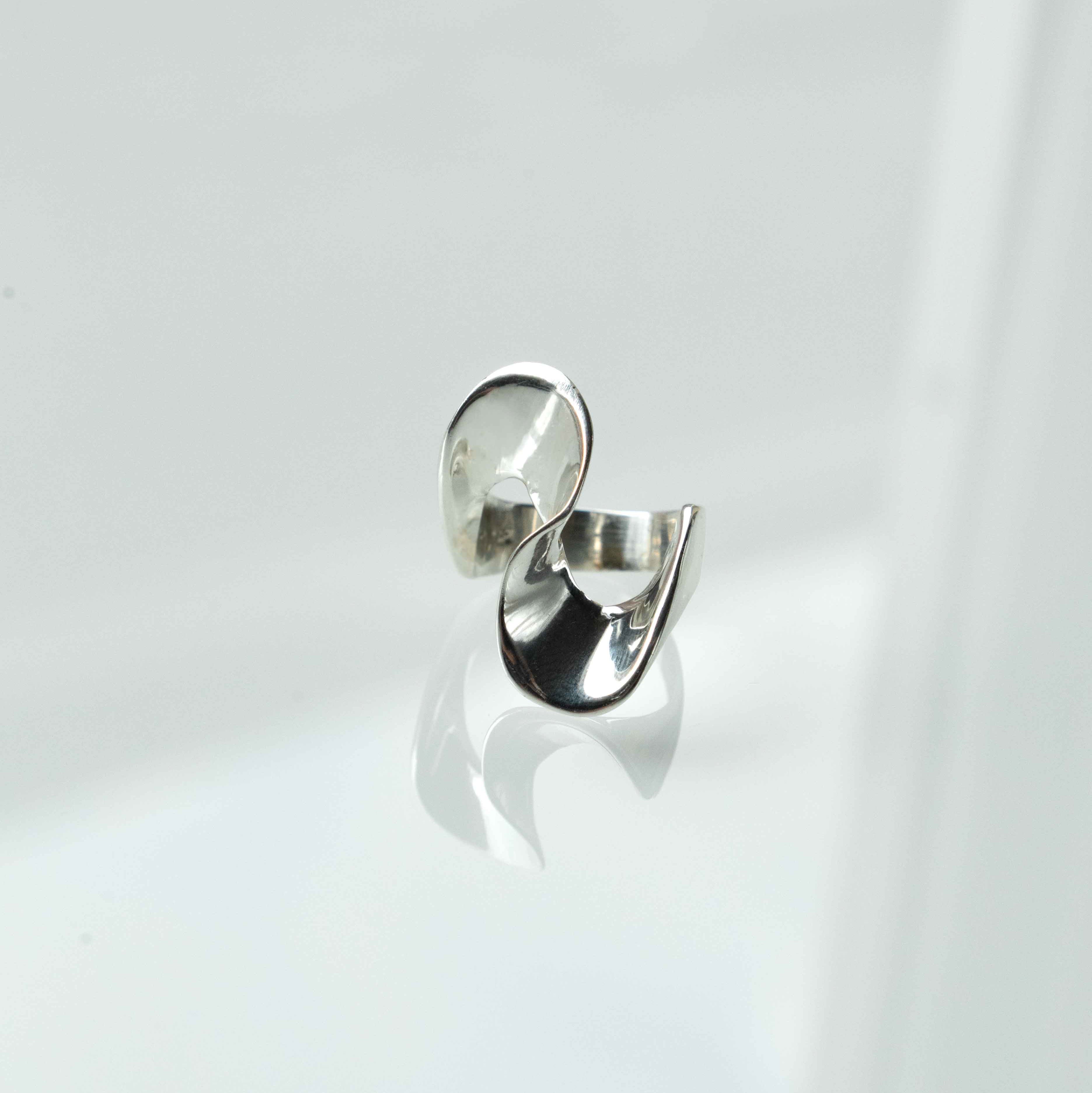 sterling silver statement ring for Women, Unique Large Cocktail Rings, Anniversary gift for wife, mom birthday gift, handmade silver ring gifts