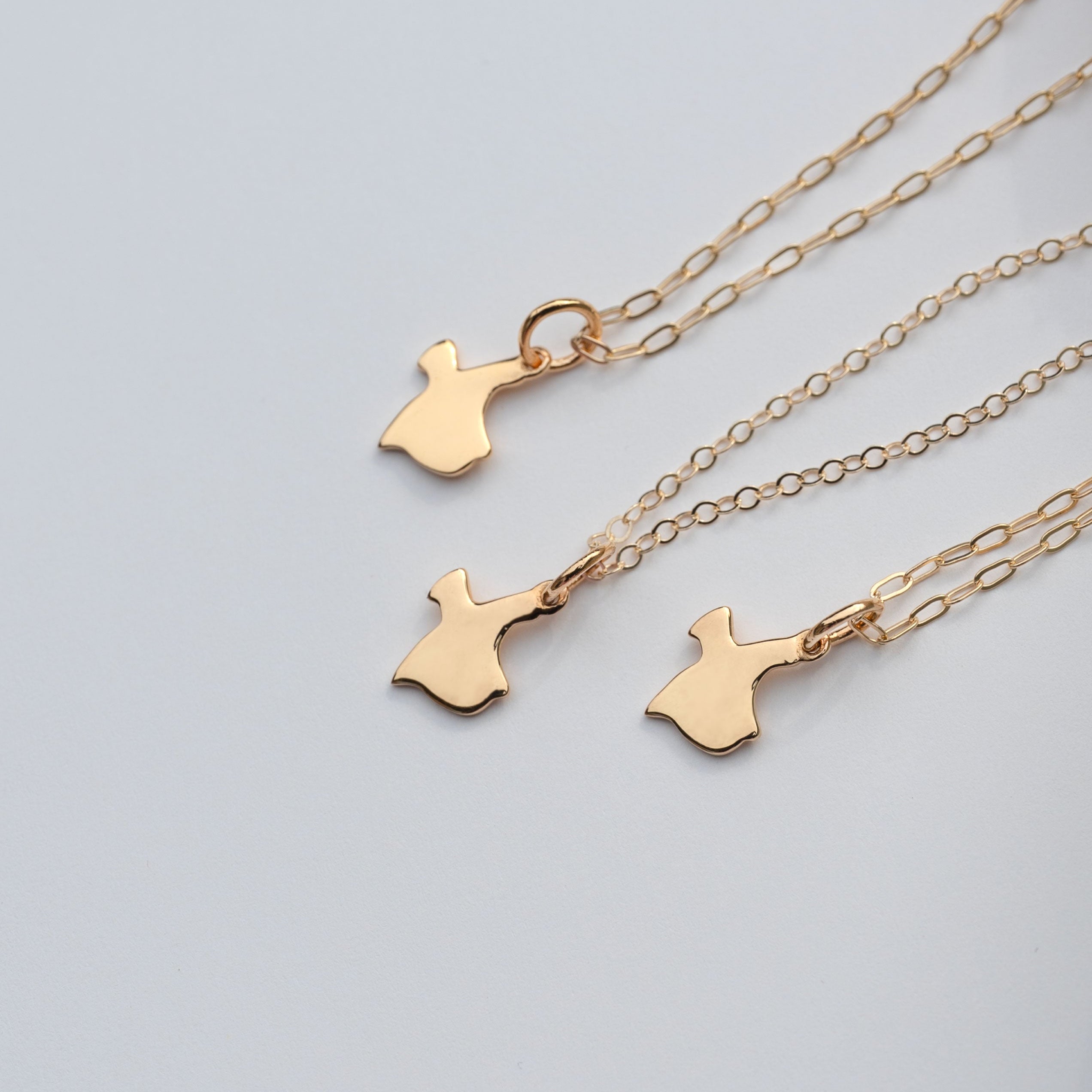 Texas State Charm Pendant, Texas Necklace Gold, Texas Gift for Texans, Houston Strong Necklace, Texas Strong Necklace