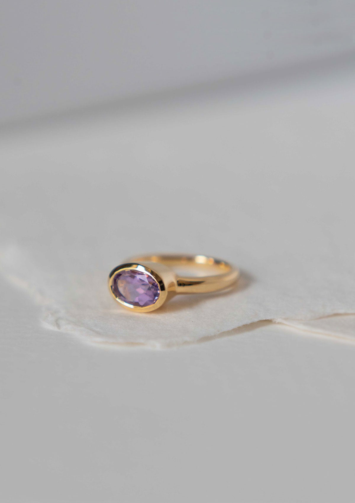 Amethyst Ring - Marigold