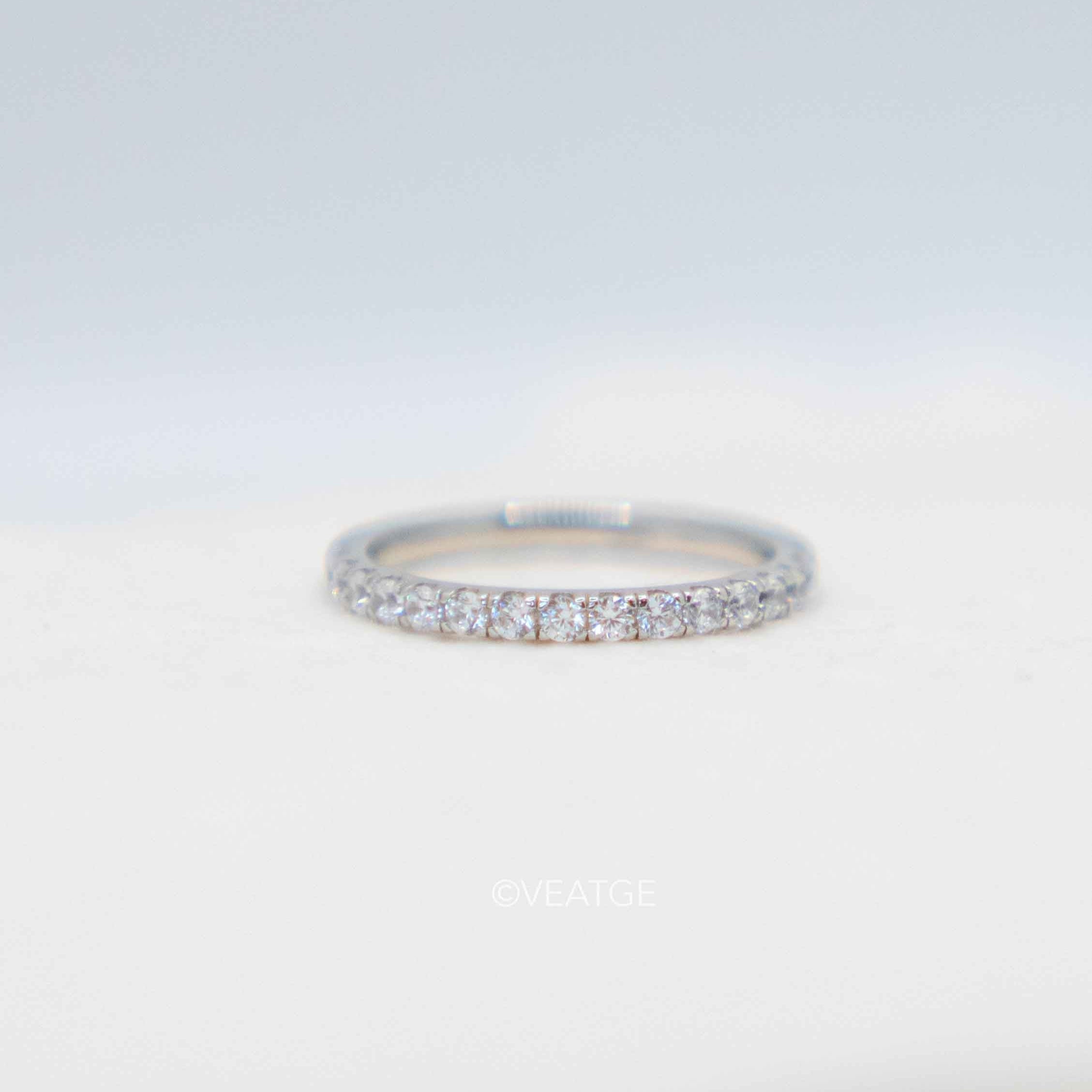 Full Eternity Band Diamond Ring, Simple Wedding Band, Dainty Stacking Ring, Micro pave ring, Promise Ring, Stackable Rings Gold