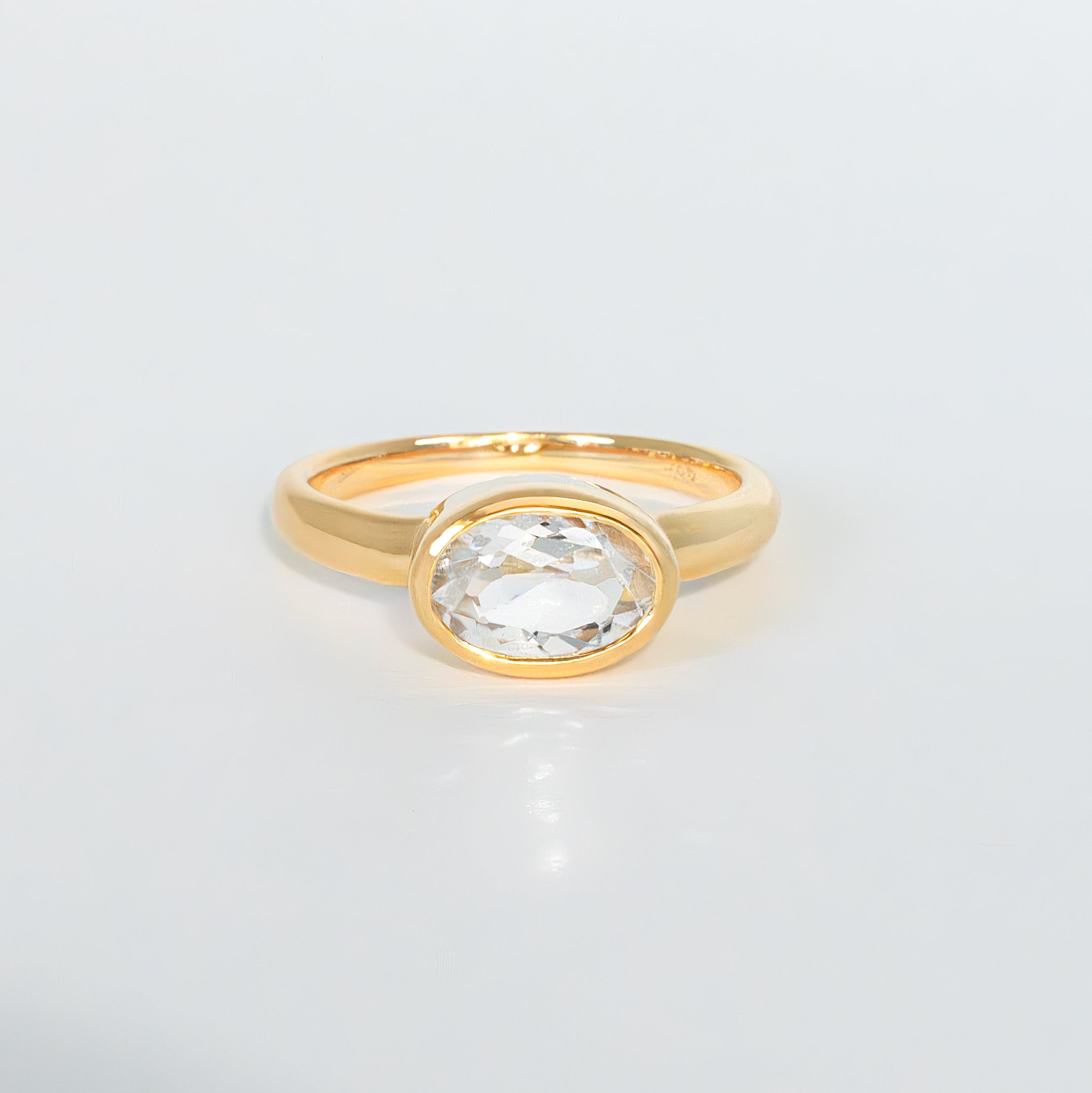White Topaz Ring - Marigold