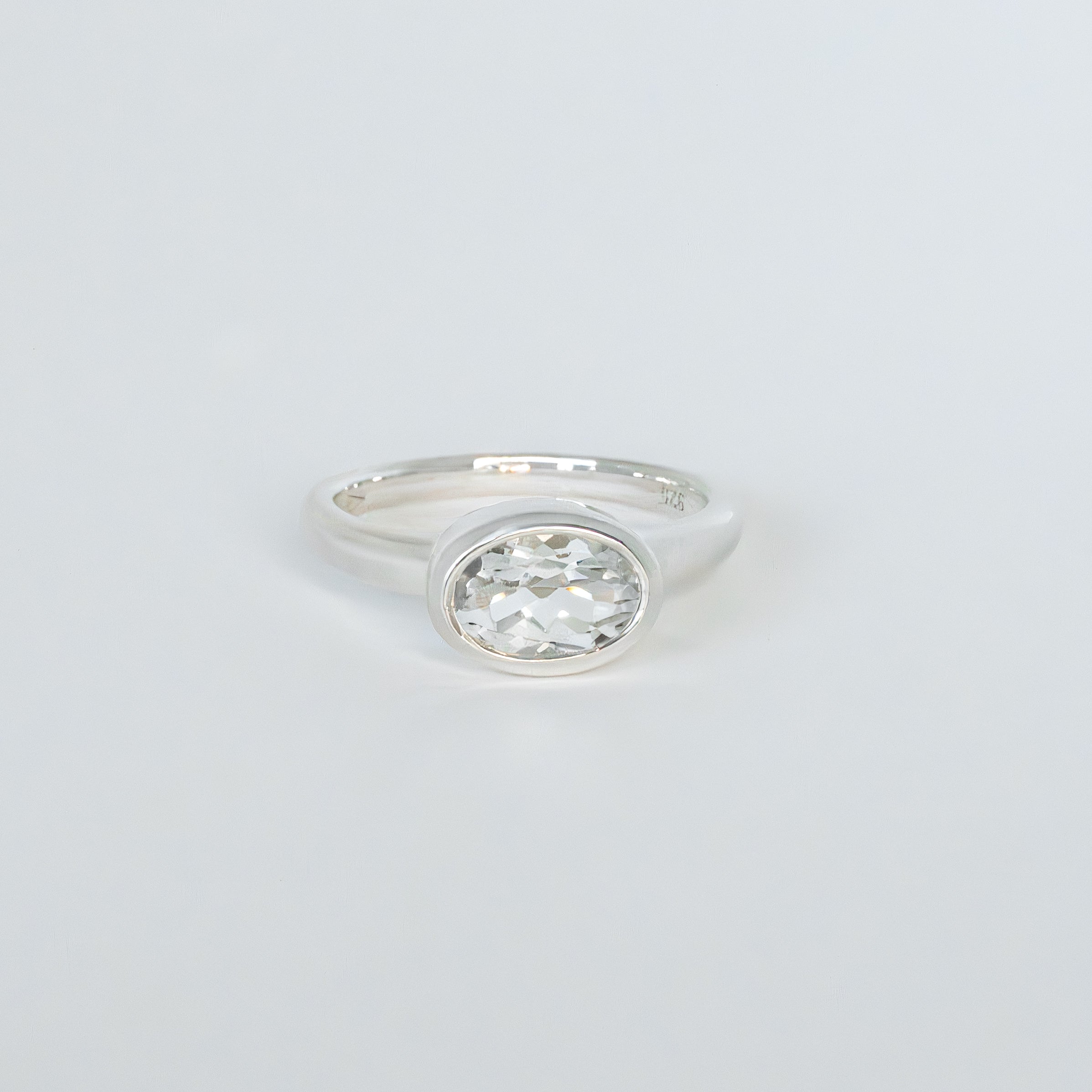 White Topaz Ring - Marigold