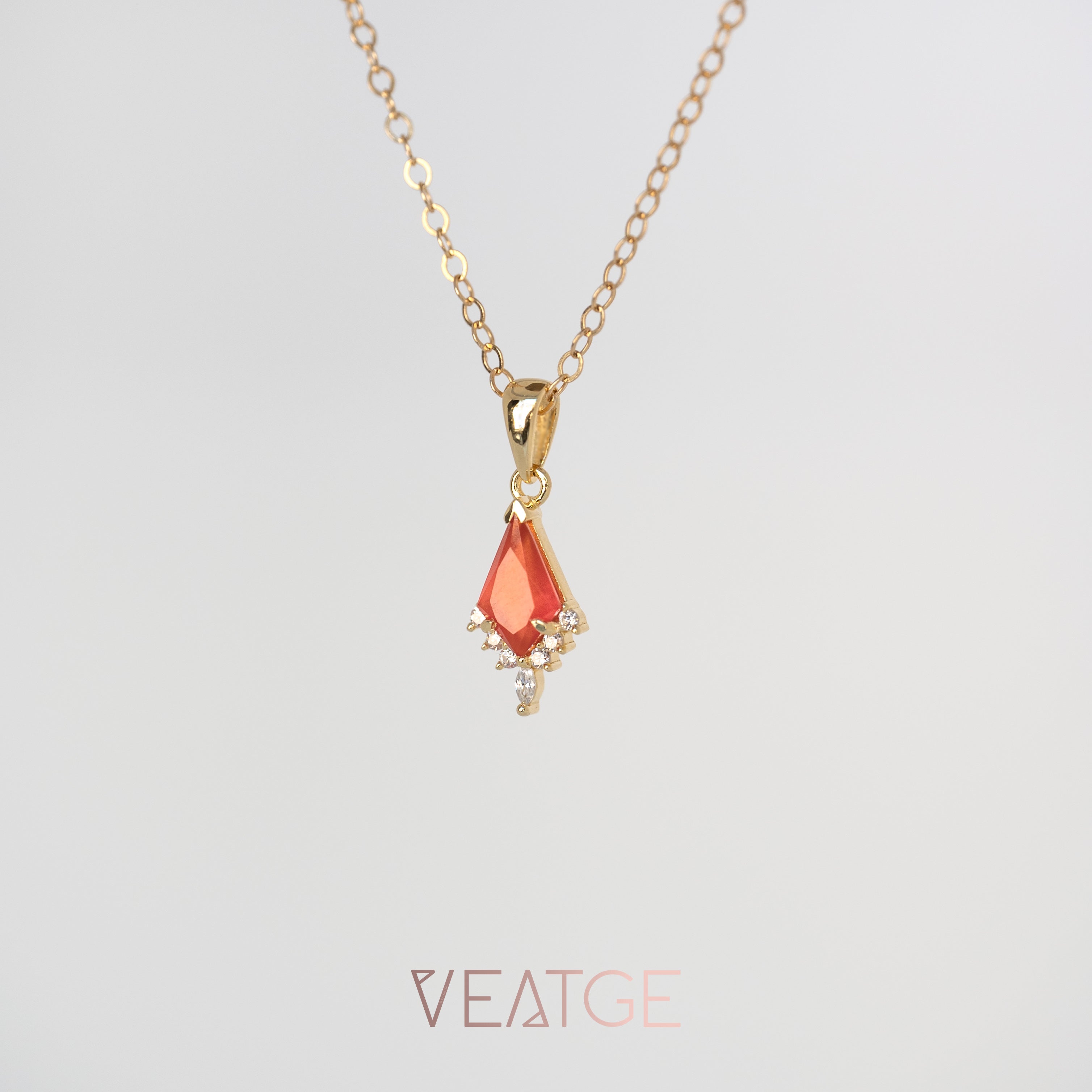 Carnelian Kite Necklace