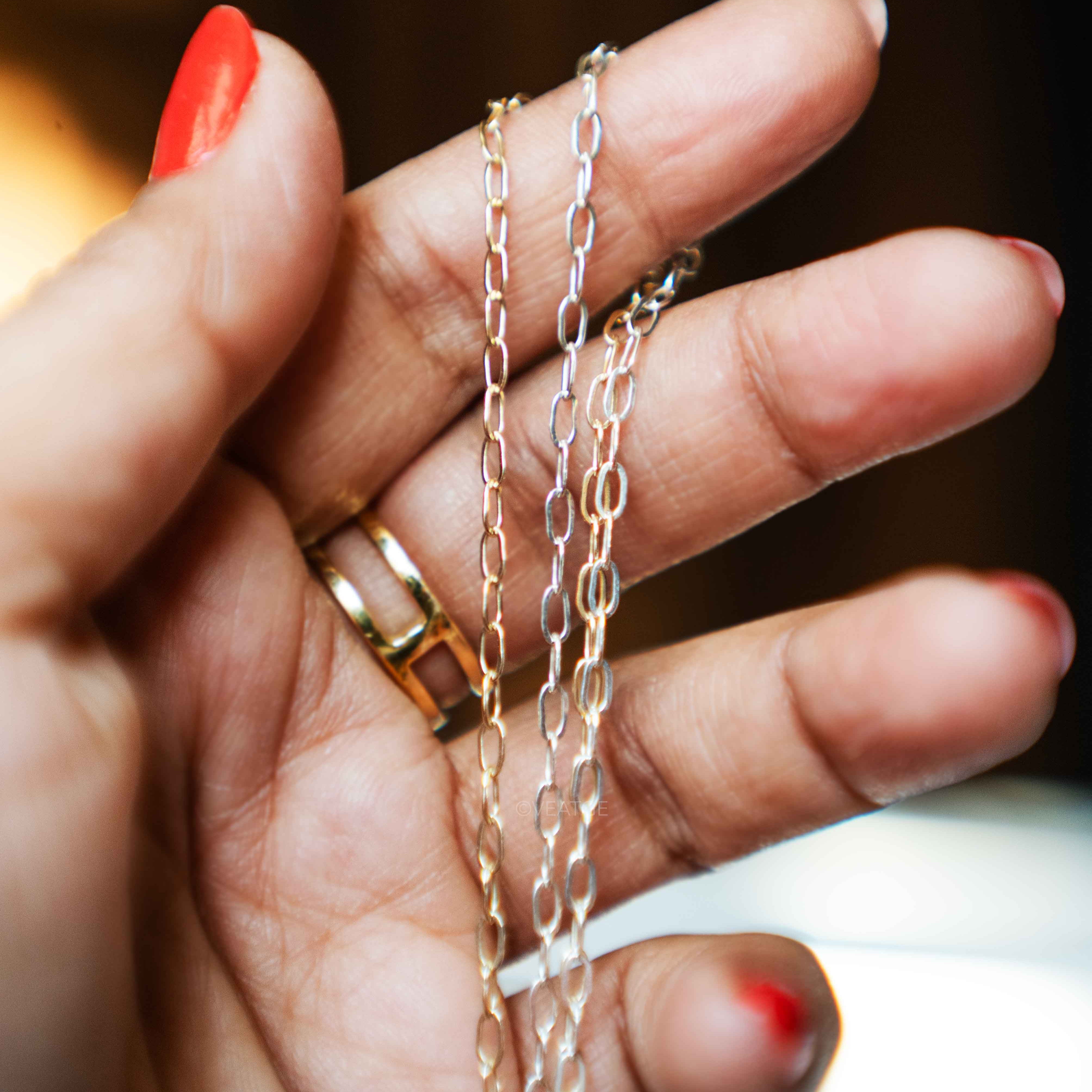 Medium Paperclip Chain Necklace