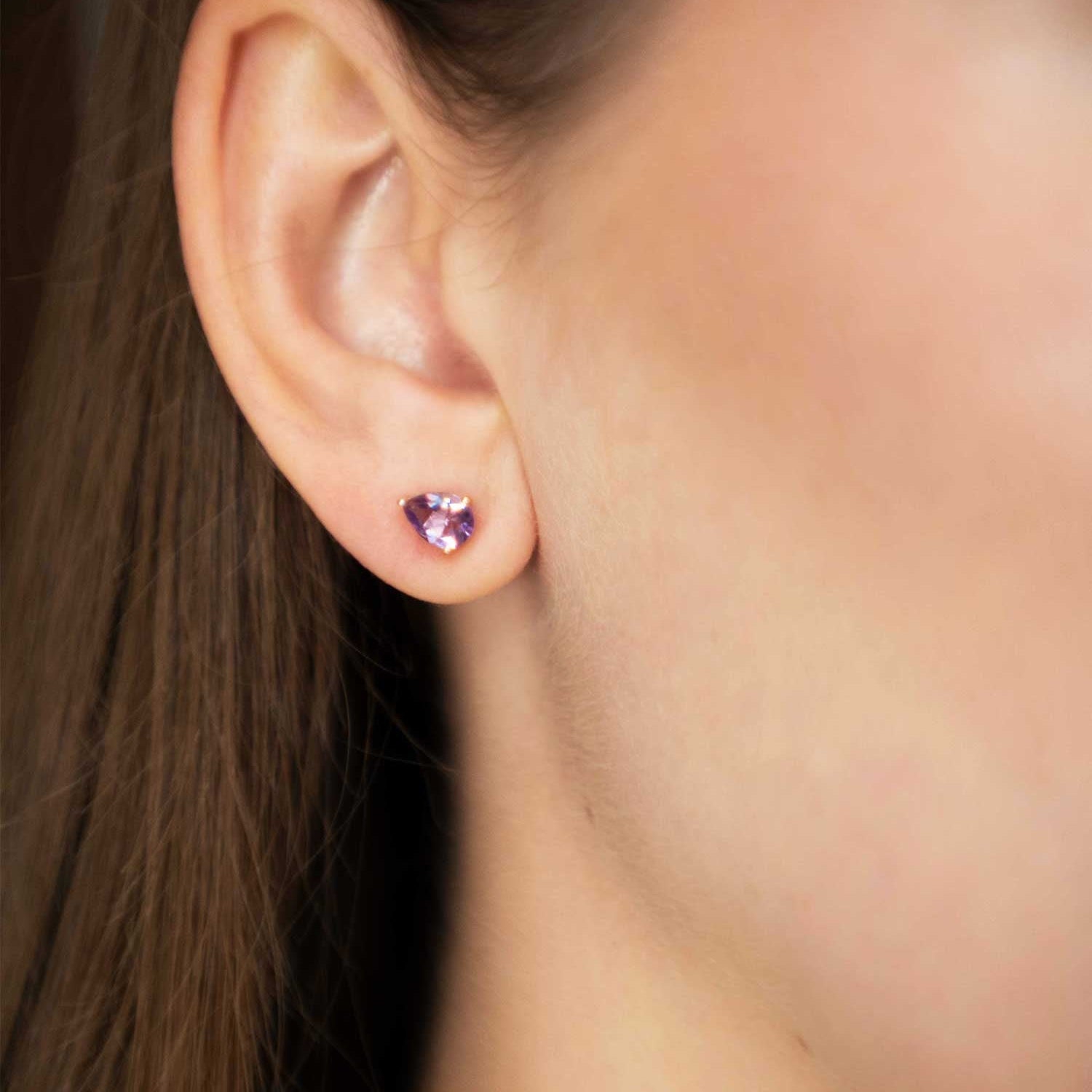Pear Stud Earrings