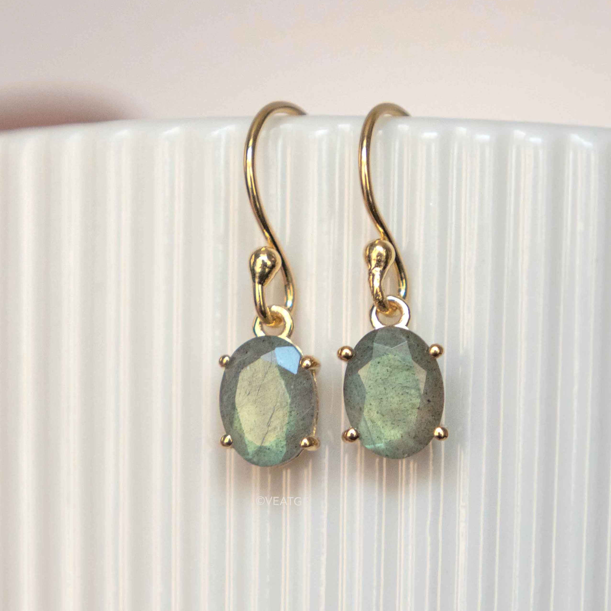 Labradorite Dangle Earrings