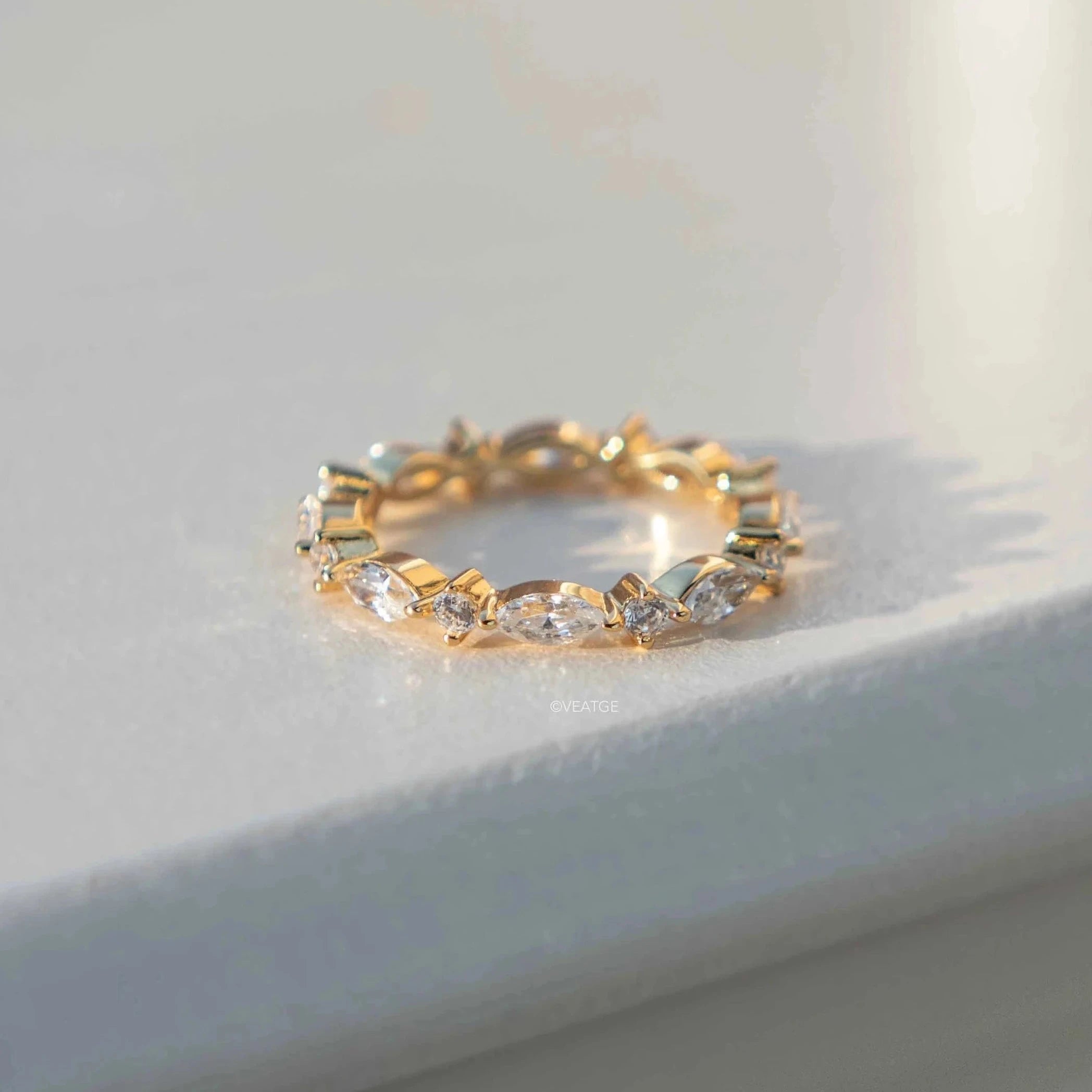 Marquise Full Eternity Ring