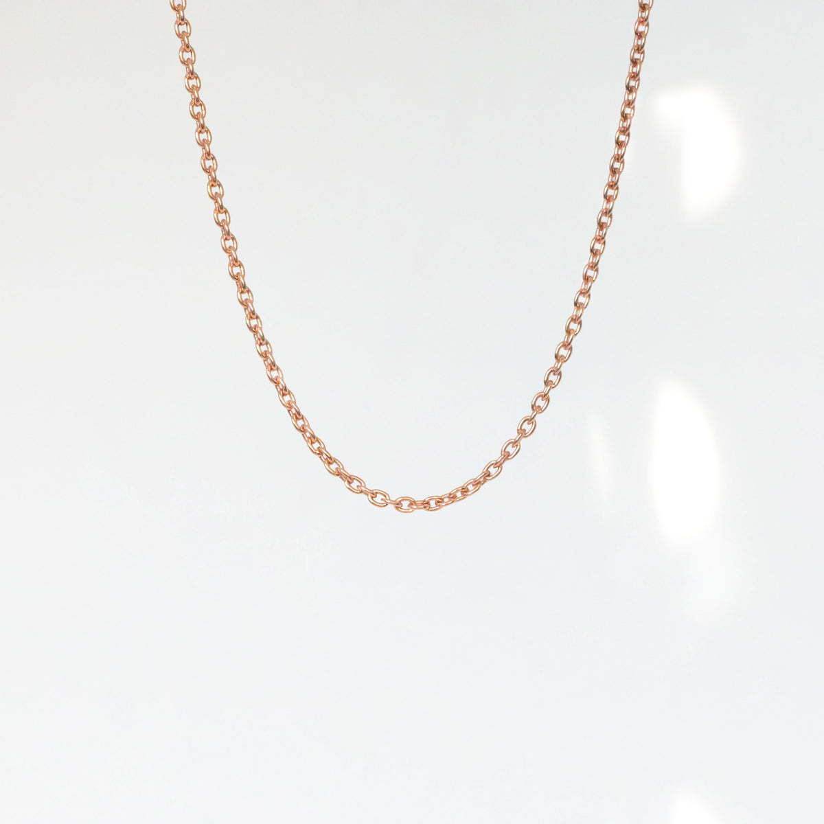 Adjustable Cable Chain - Silver, Gold and Rose Gold Vermeil