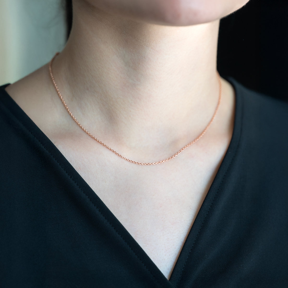 Adjustable Cable Chain - Silver, Gold and Rose Gold Vermeil