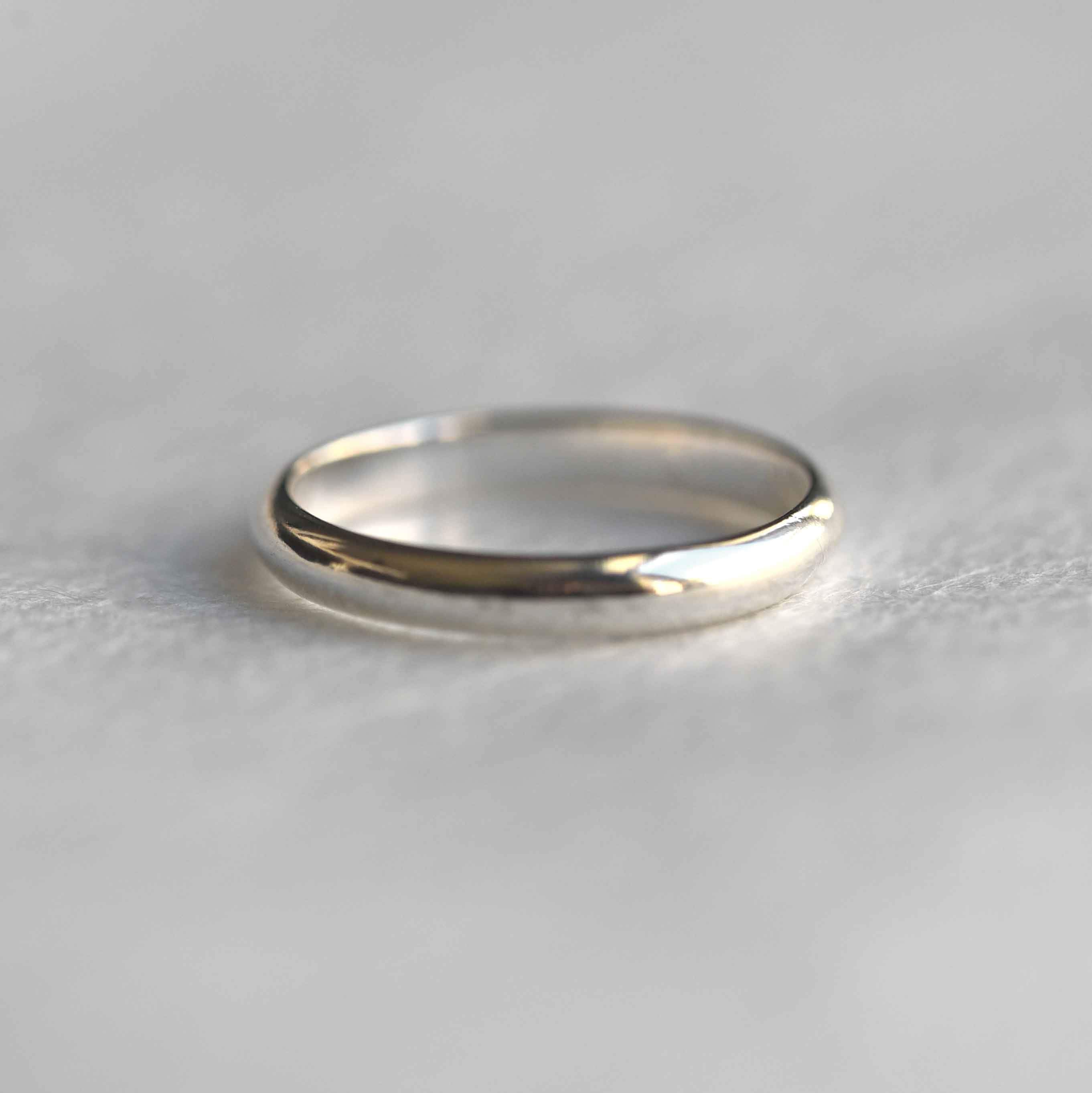 Thin Band Stacking Ring