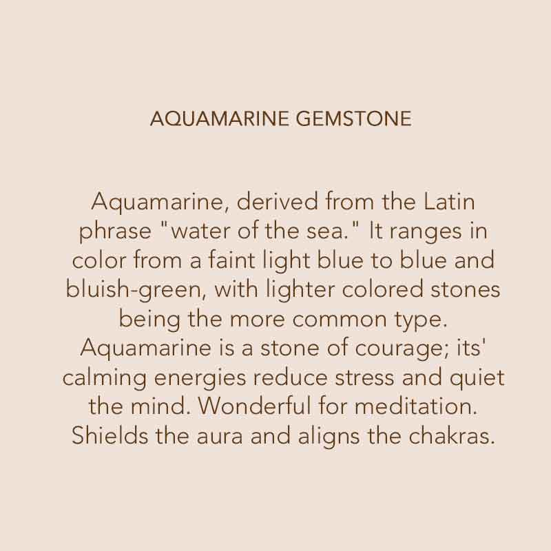 Aquamarine gemstone properties and benifits