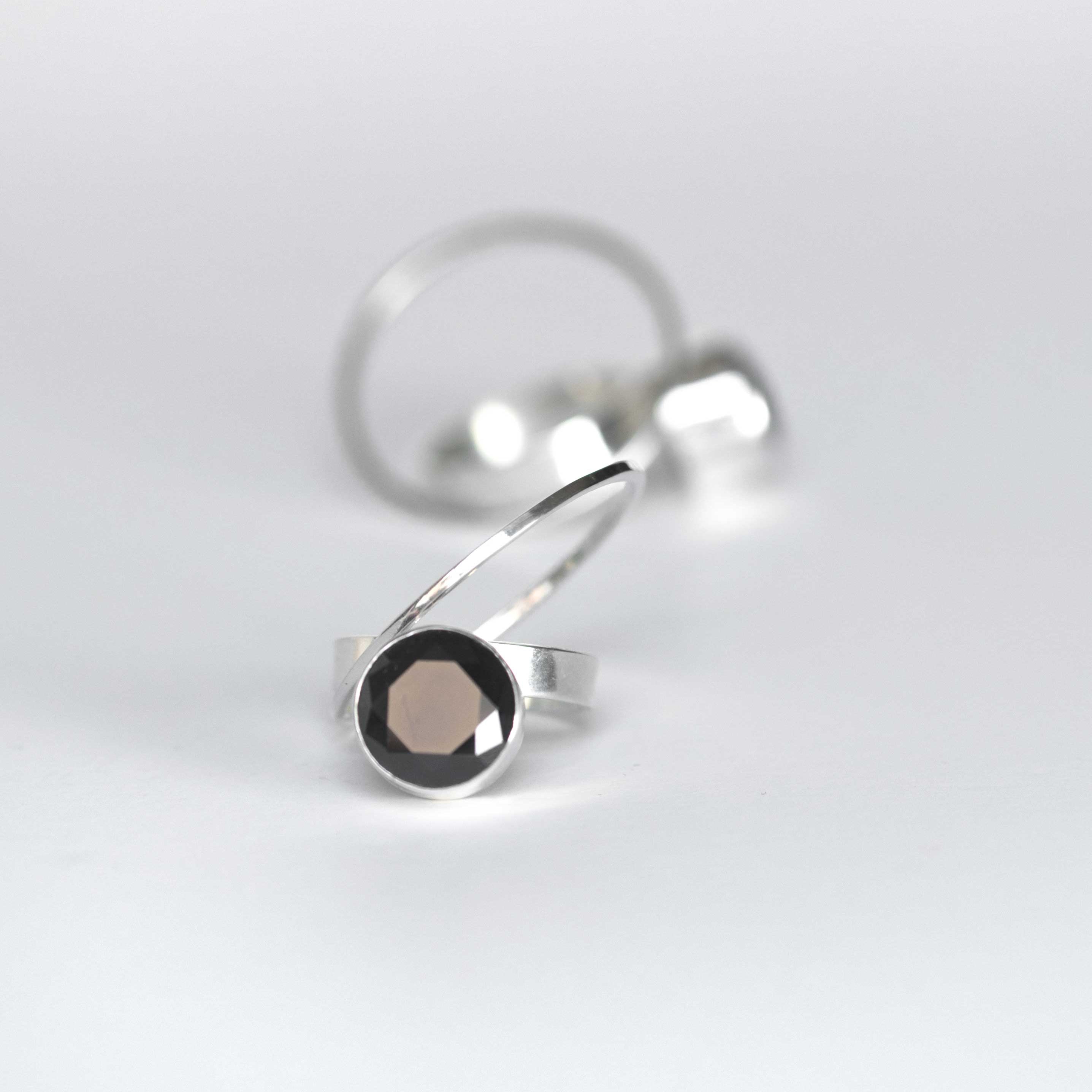 unique silver statement ring
