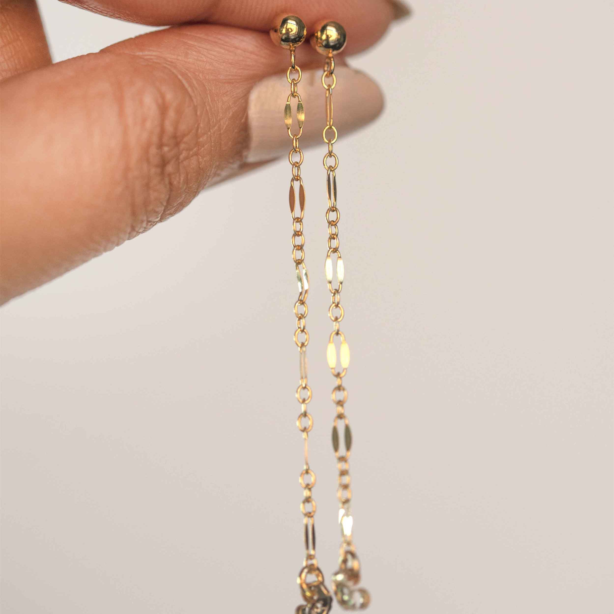 Chain Drop Earrings