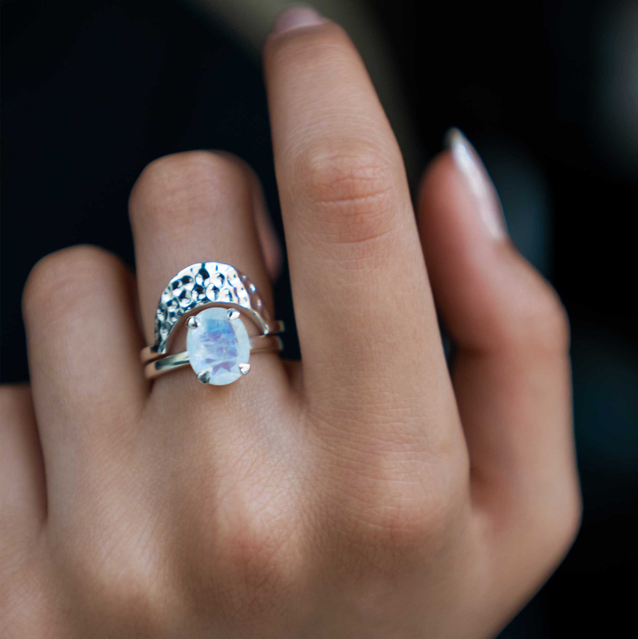dawn ring in unique gifts for women stacking stackable 925 silver wedding band