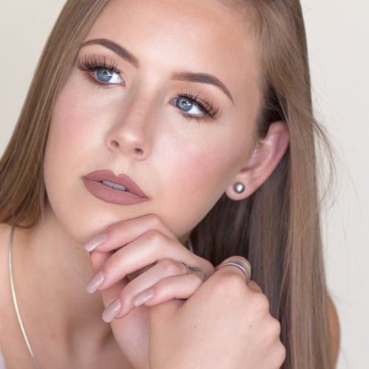 sparkle sterling silver studs simple earrings for girls