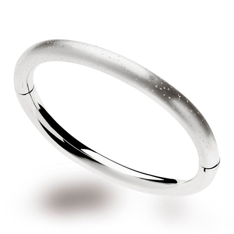 Diamond Dust Oval Bangle