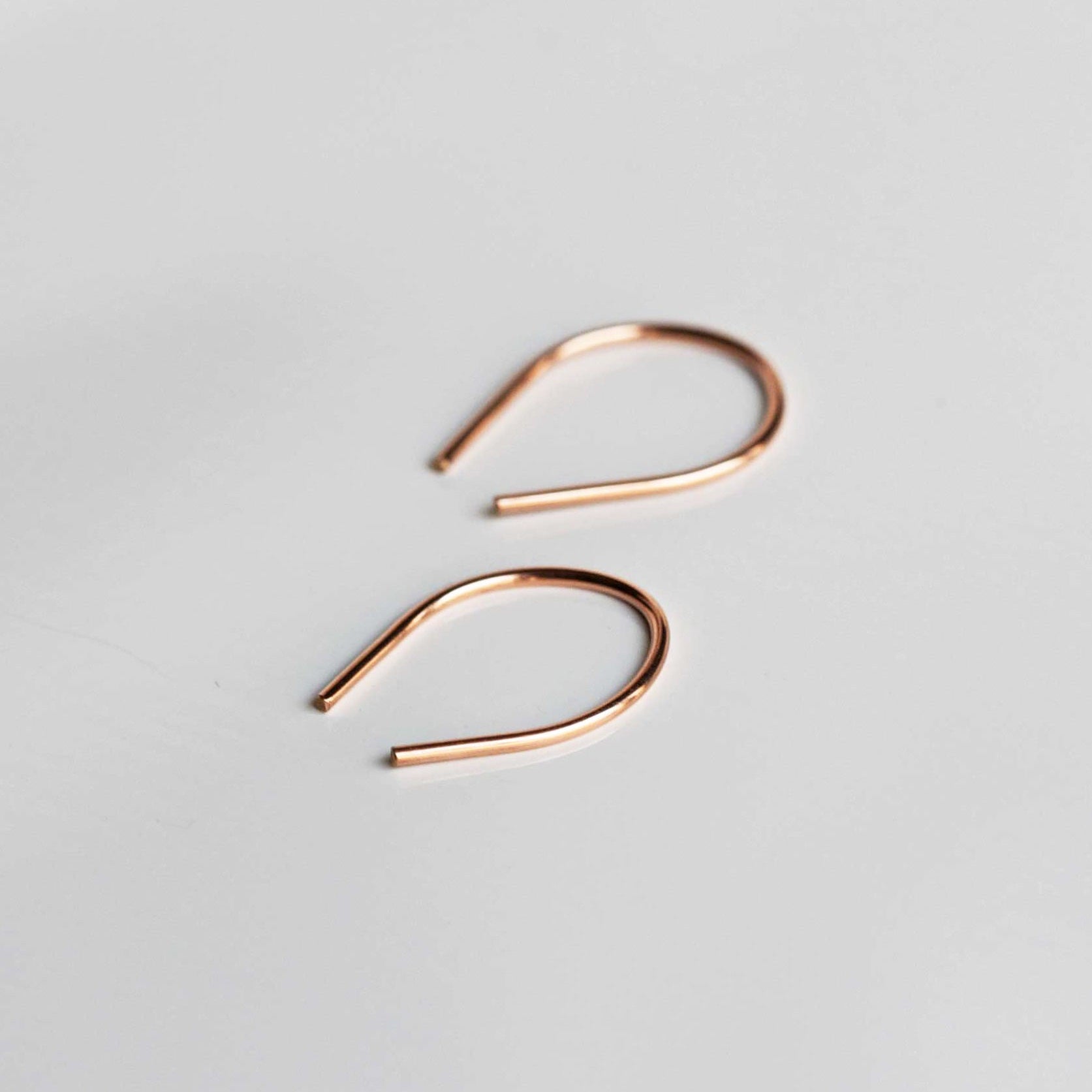 Horseshoe Earrings - 14k Gold Filled