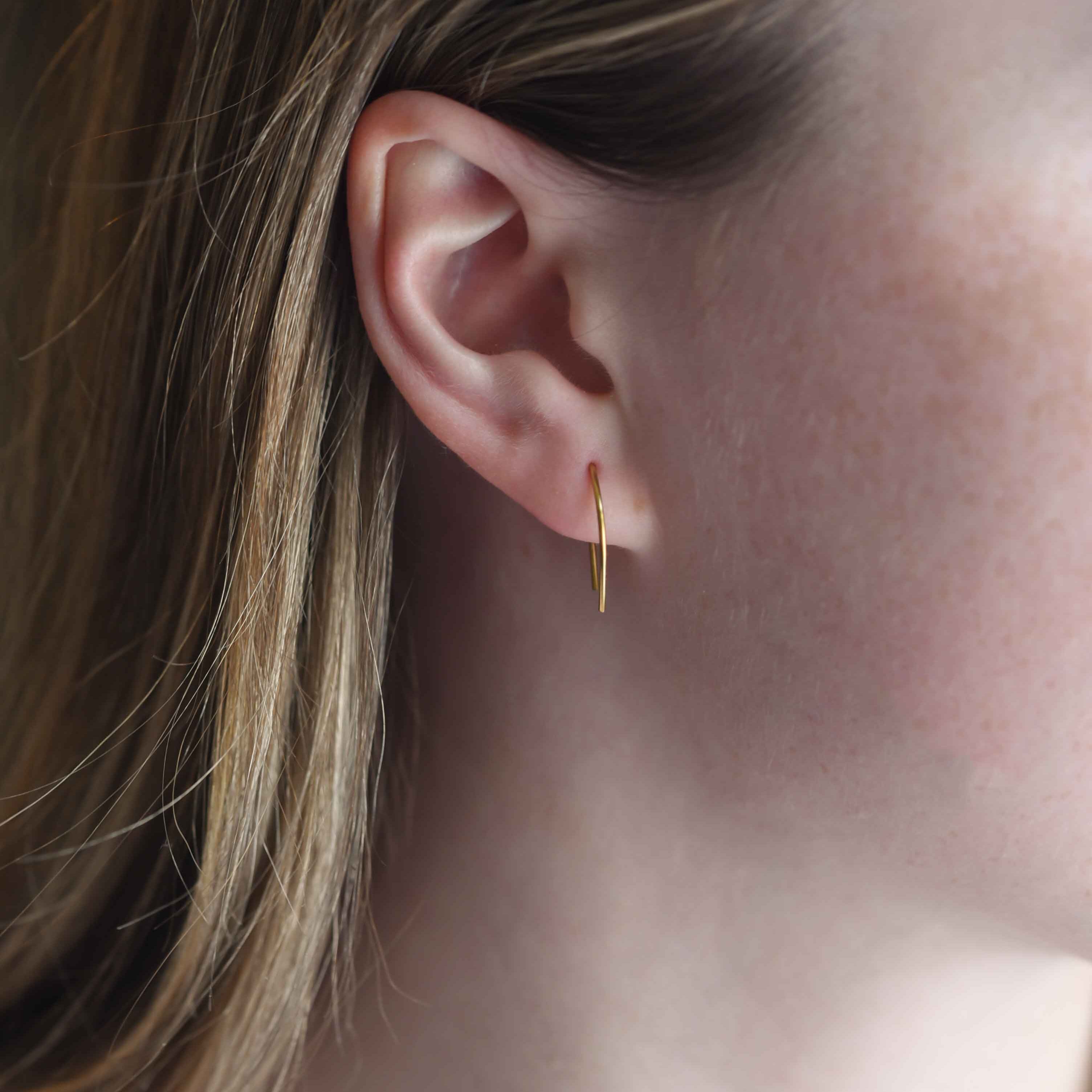 Horseshoe earrings, pay it forward earrings veatge