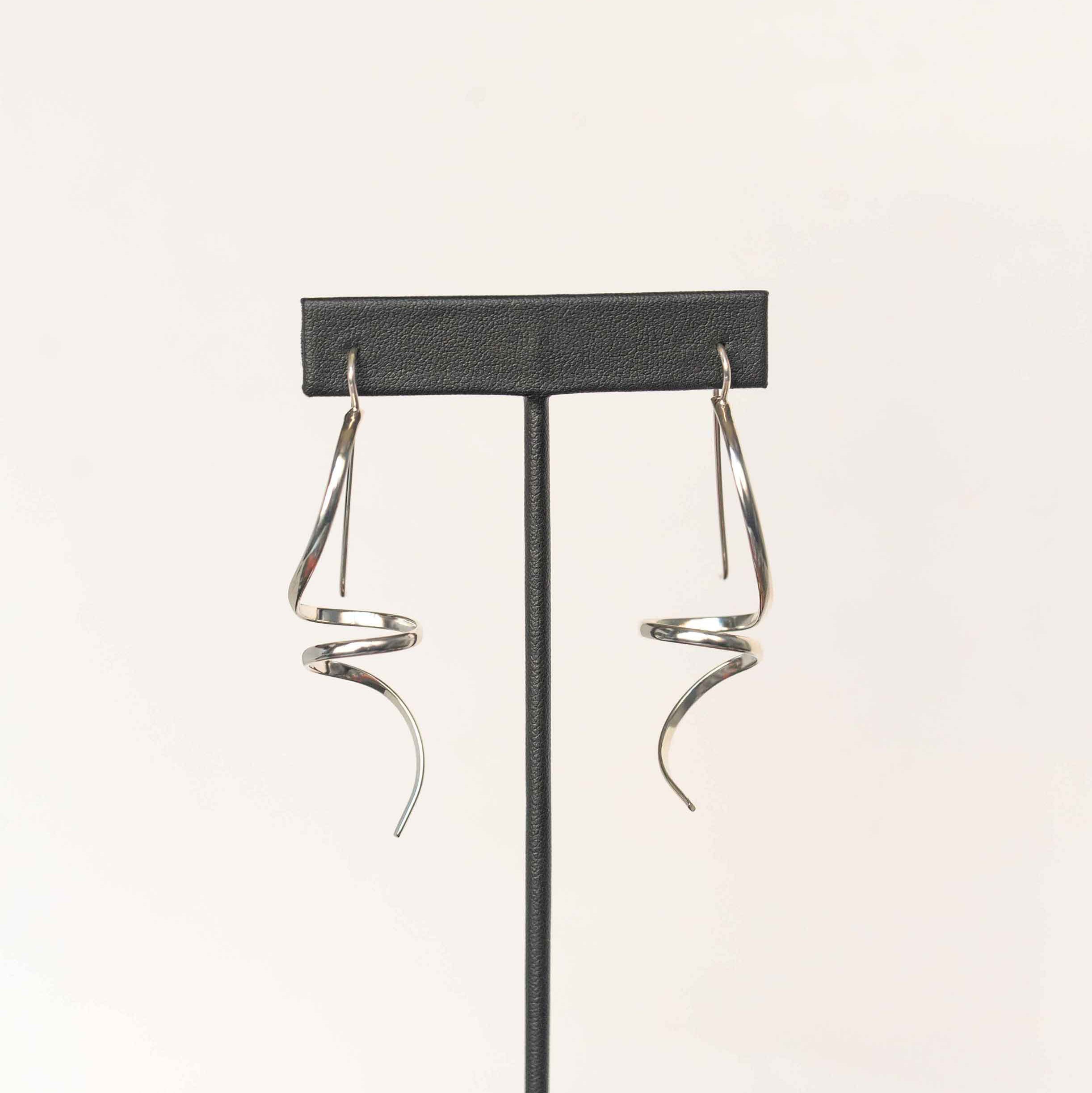 Large Statement Sterling Silver Earrings Gifts for Women Girls