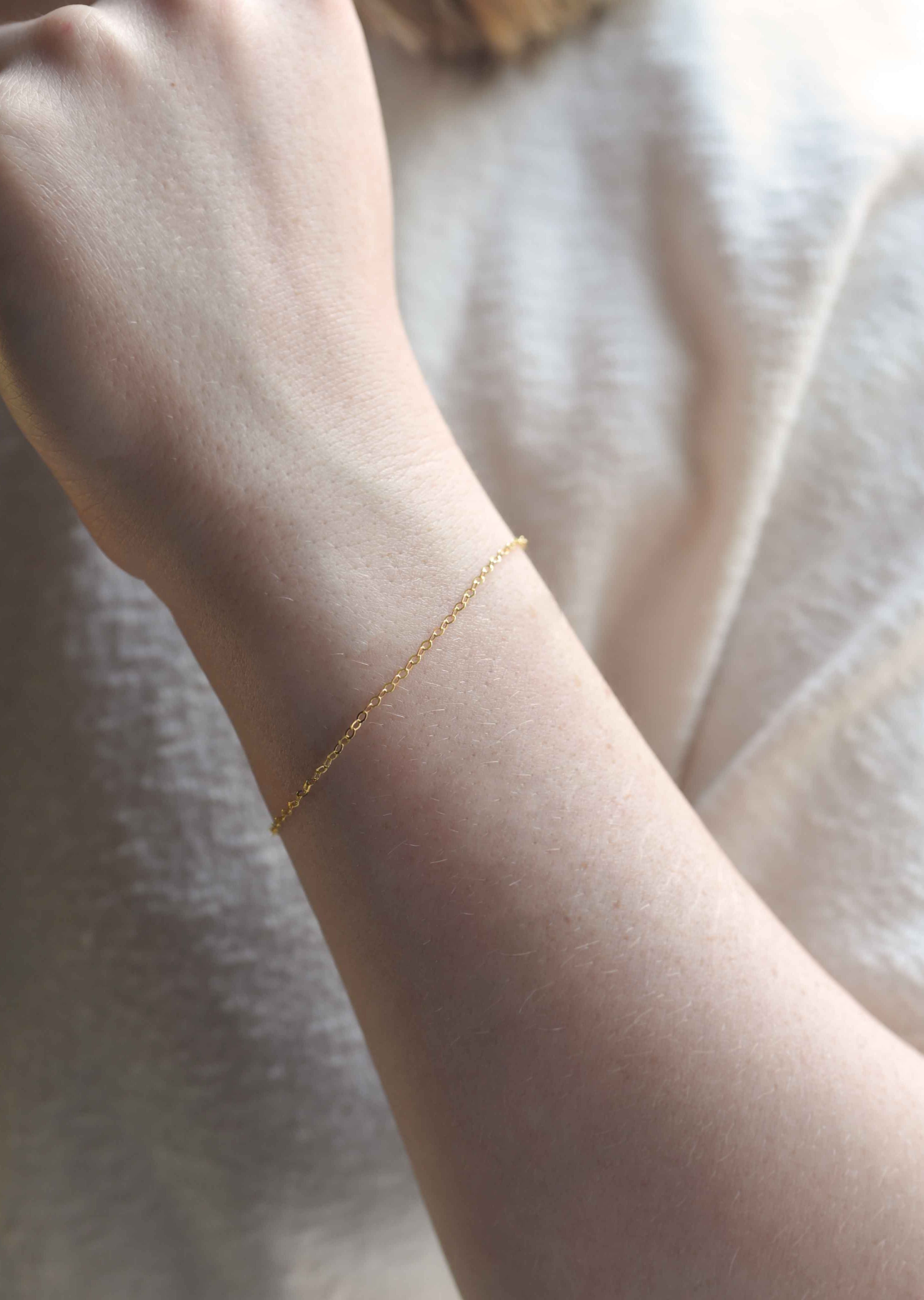 delicate chain bracelet gold, bridesmaid gifts christmas bulk gifts