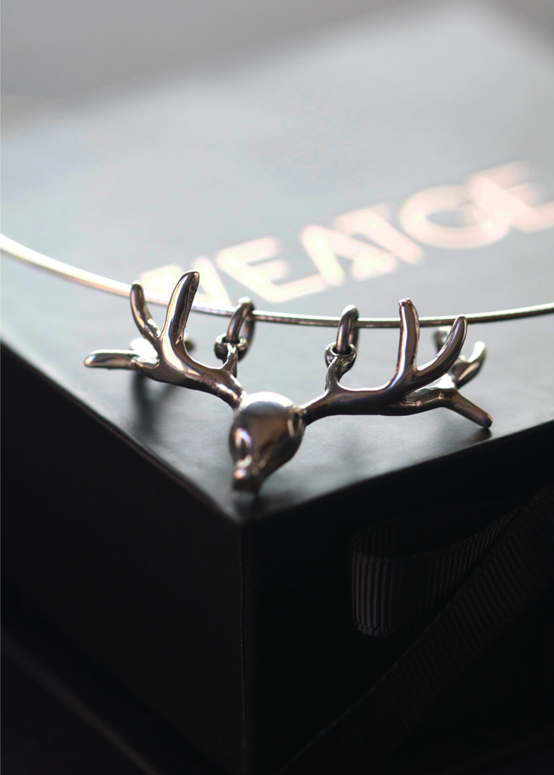 Reindeer antler pendant