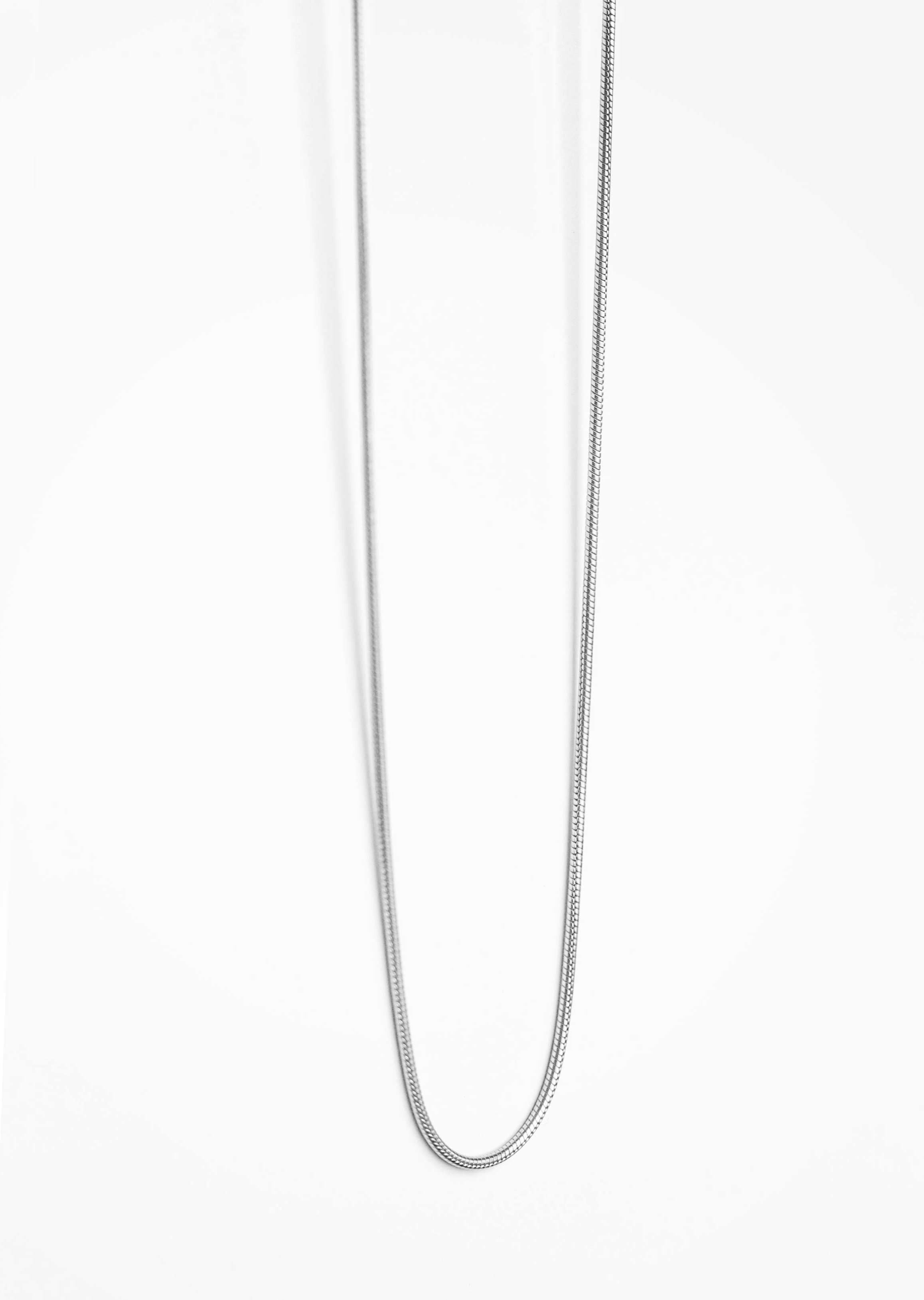silver snake chain